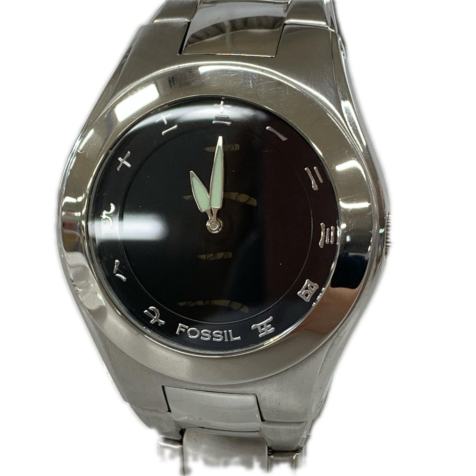 その他アクセサリー fossil big tic 1055 ブラック