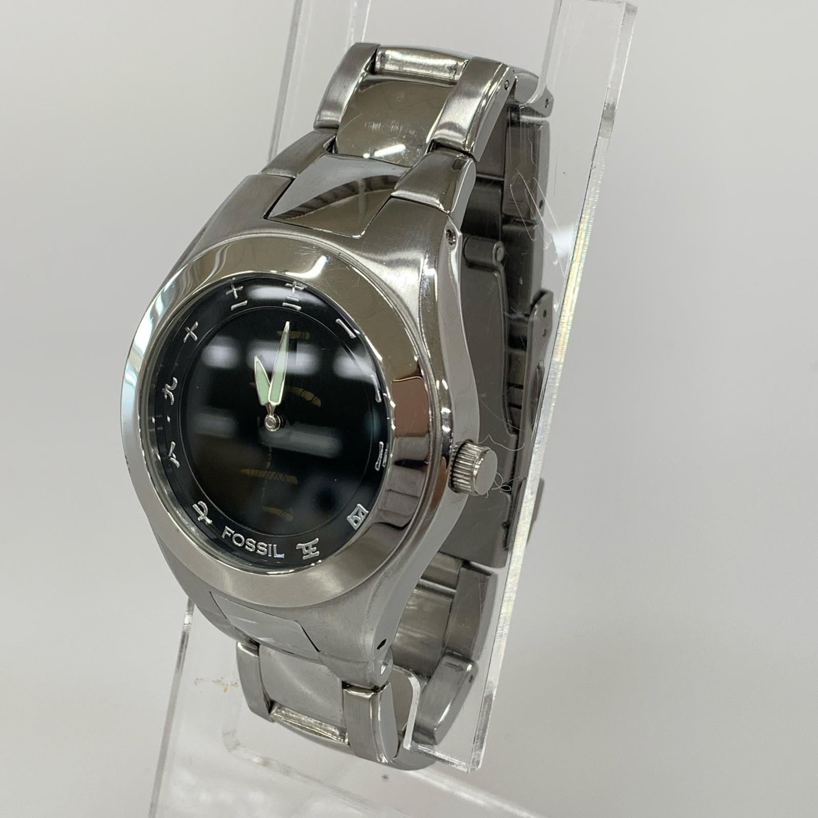 その他アクセサリー fossil big tic 1055 ブラック