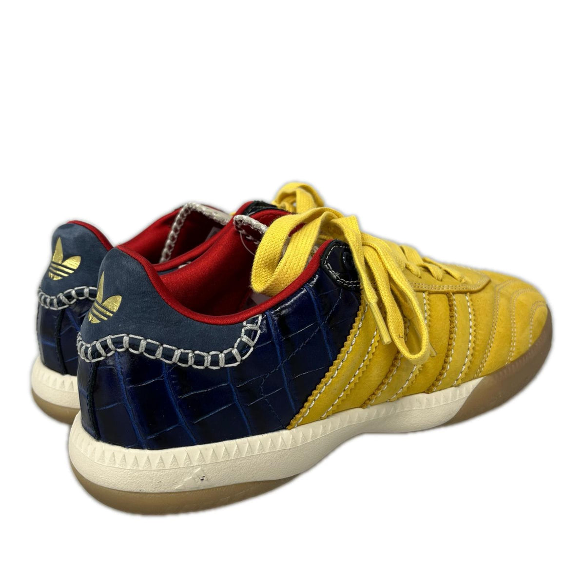 スニーカー ×Wales Bonner Samba 27cm 黄/青 27cm (US9 UK8 1/2 EU44) イエロー