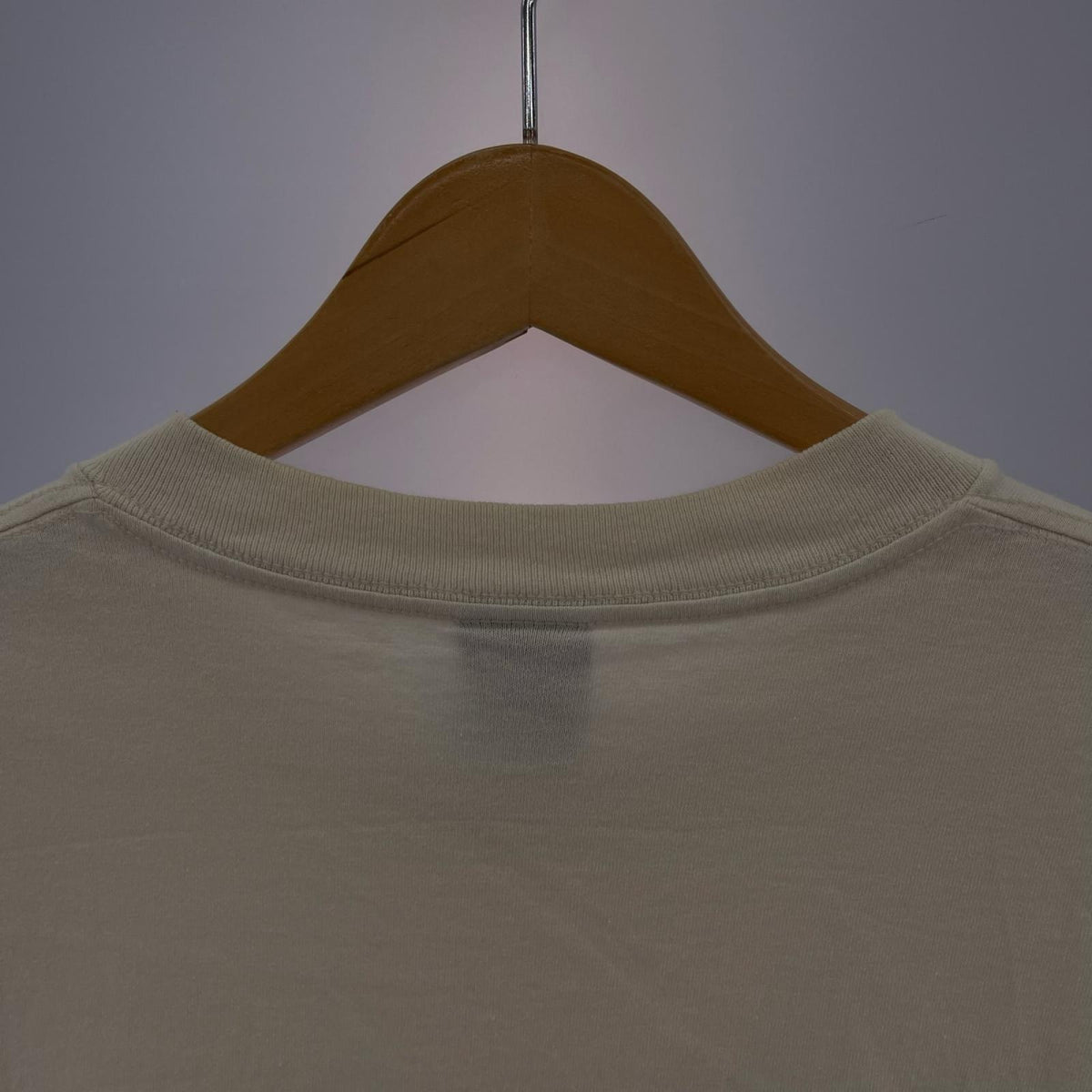 半袖Tシャツ 紺タグ USA製 ロゴ L ベージュ L ベージュ