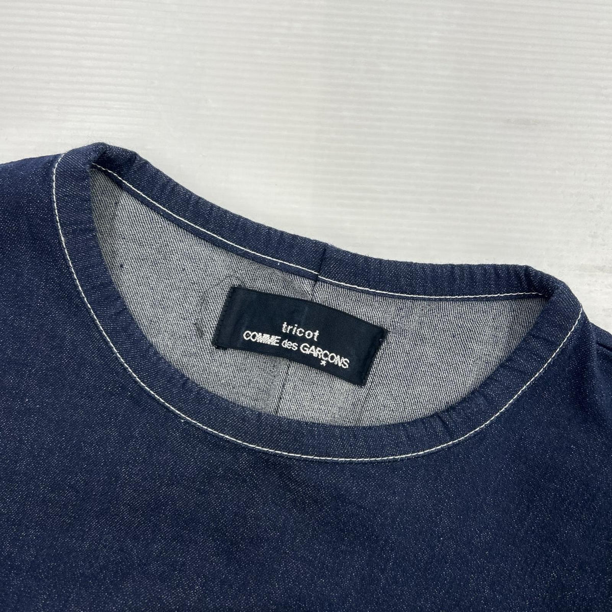半袖Tシャツ tricot COMME des GARCONS 半袖Tシャツ・カットソー ネイビー