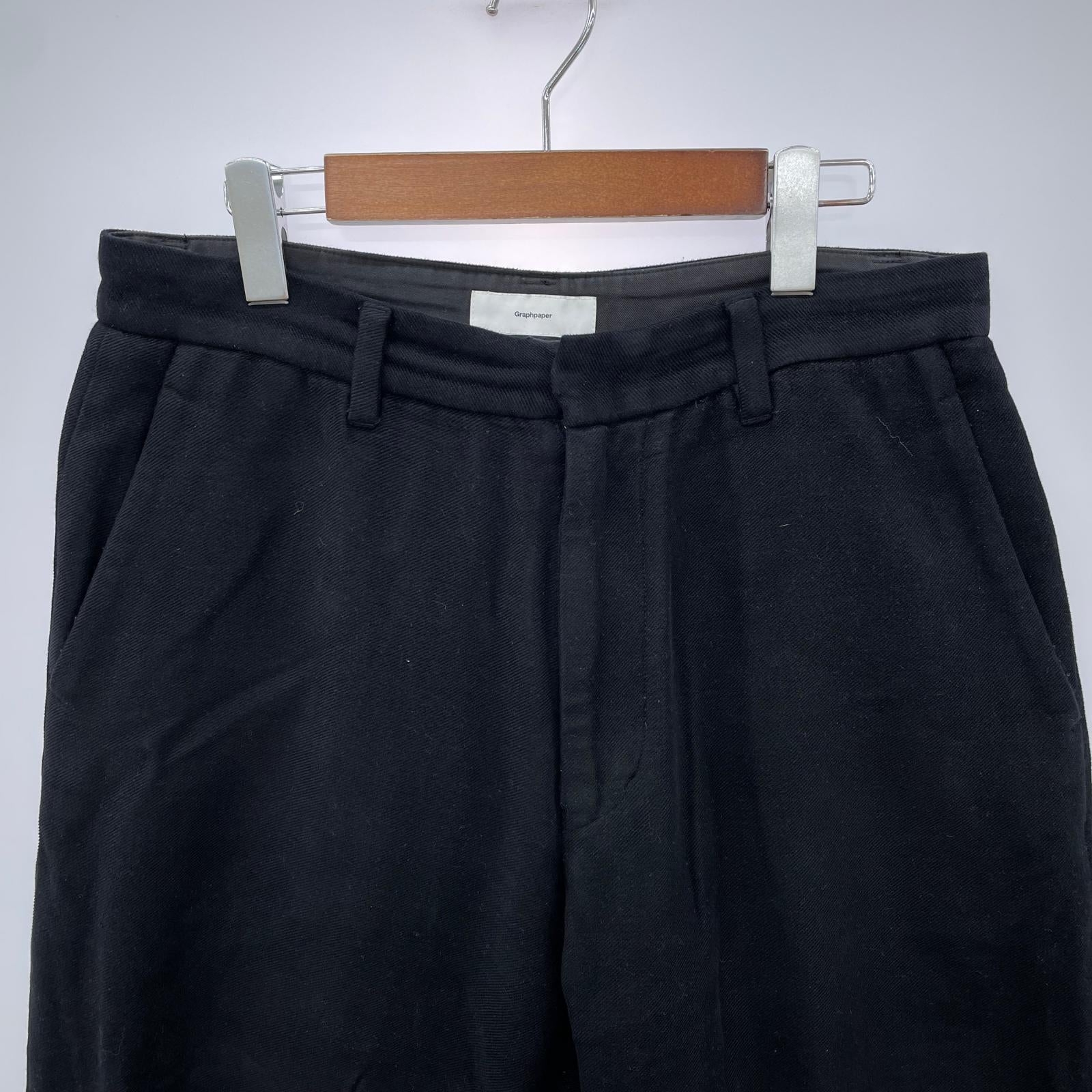 パンツ Supima Moleskin Wide Trouser Pants M ブラック