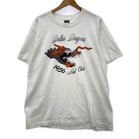 半袖Tシャツ 80s SCREEN STARS BEST タトゥー ドラゴン ホワイト