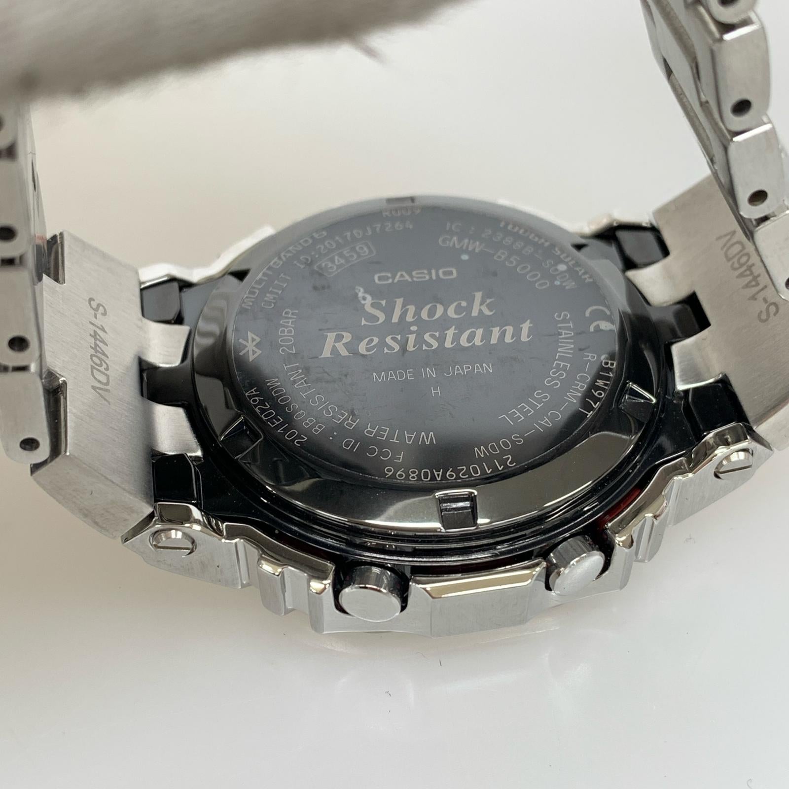 腕時計 G-SHOCK GMW-B5000 フルメタル デジタル 腕時計 ブラック
