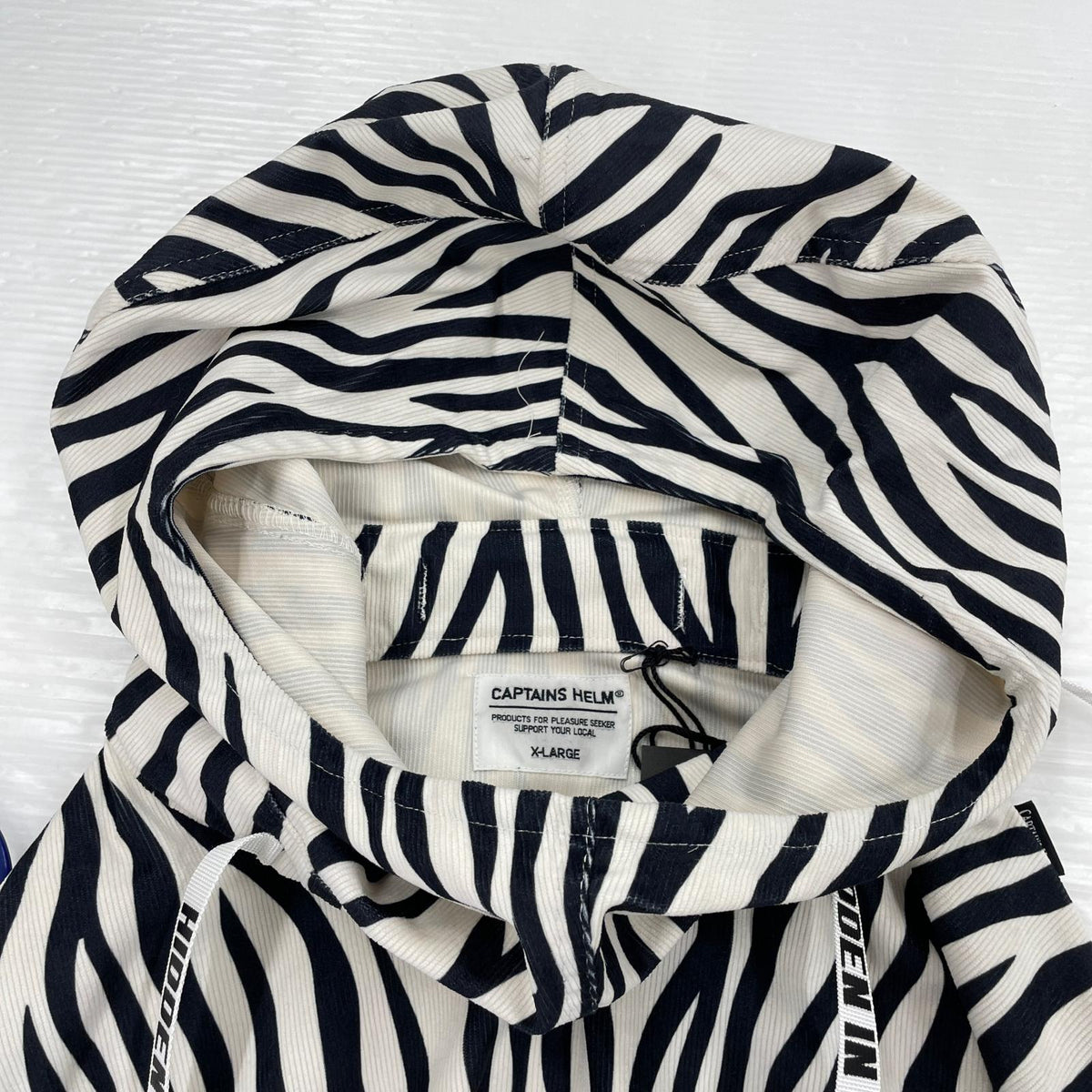 パーカー ST CORDUROY MIL HOODIE ANIMAL XL
