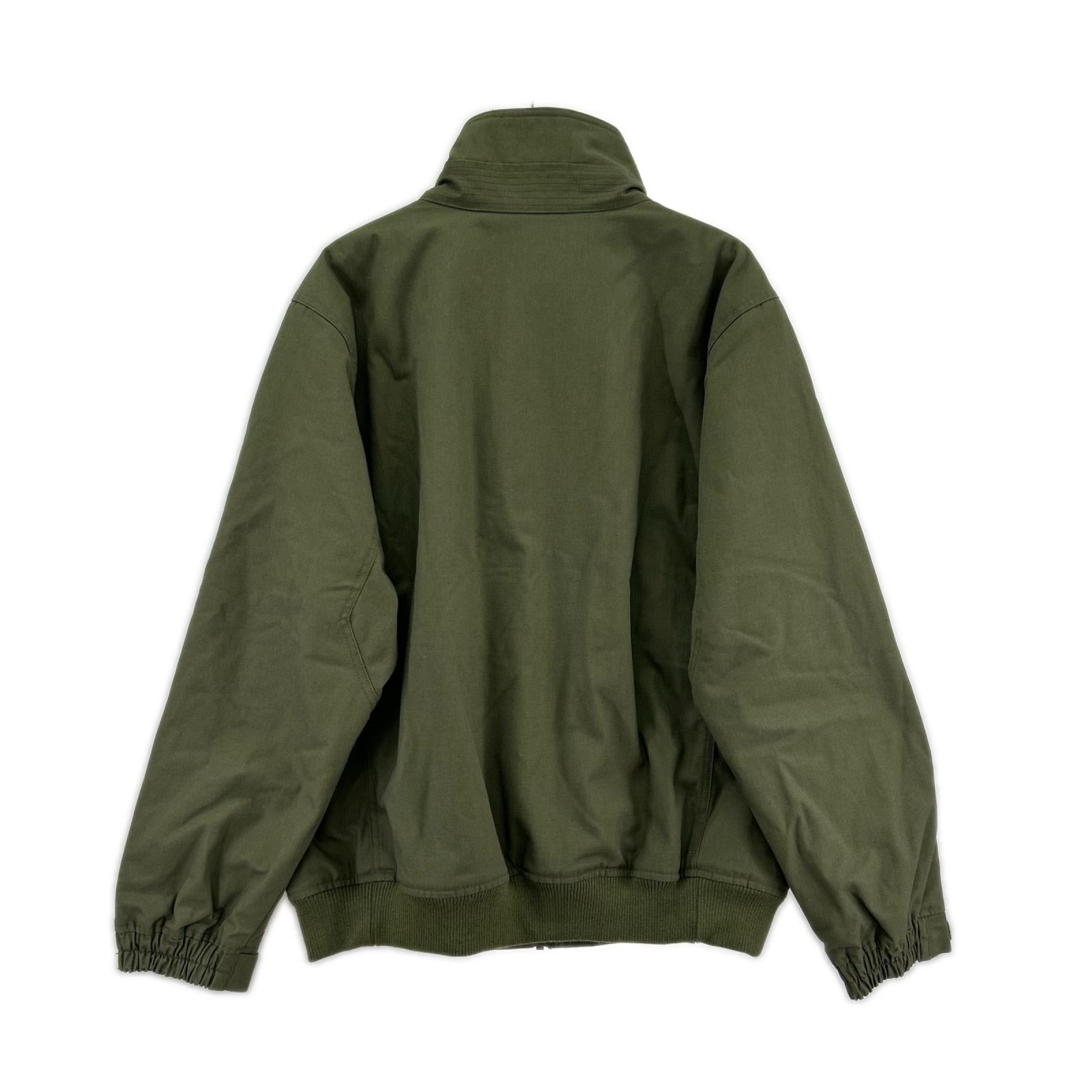 ジャケット ジップアップ カーキ L カーキ
