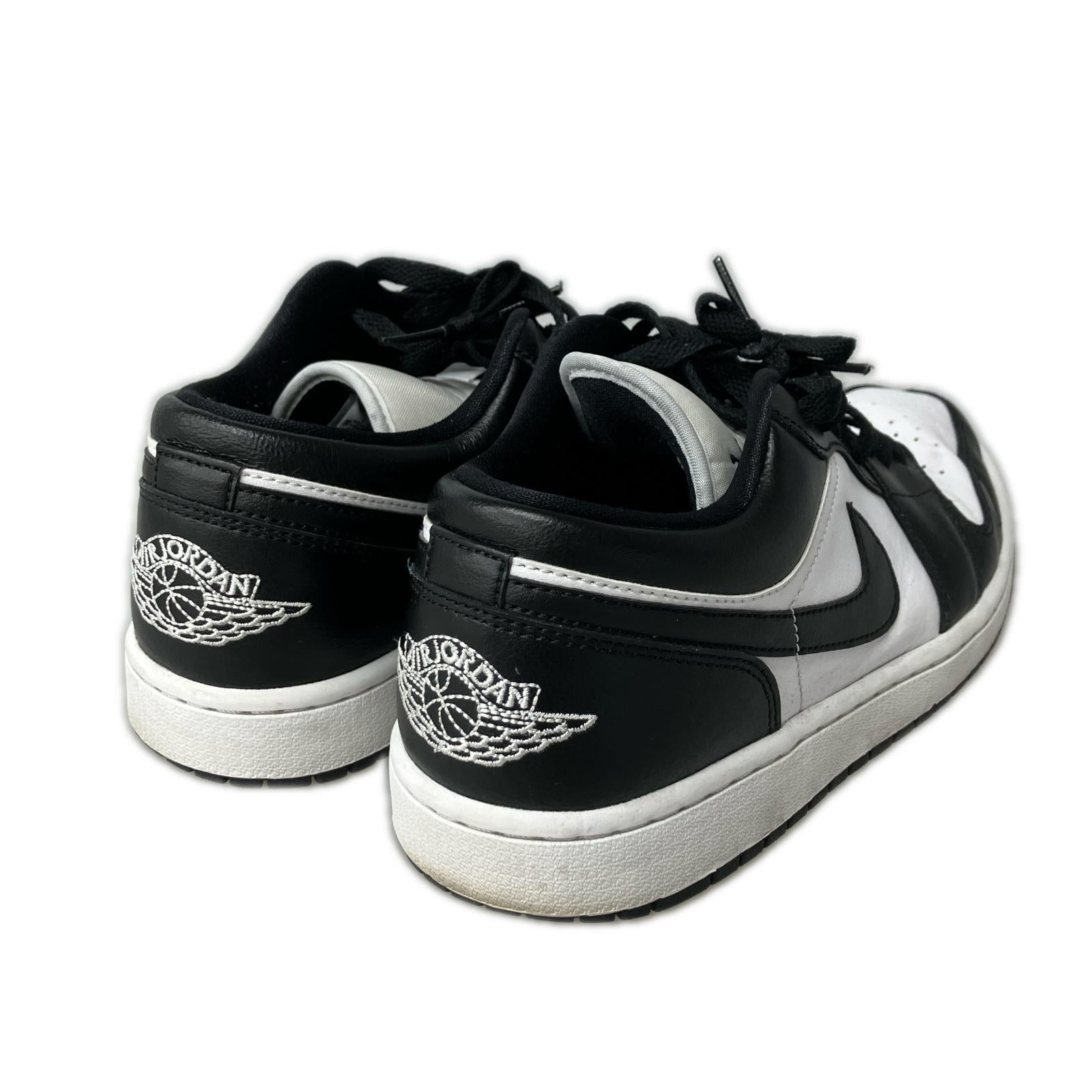 スニーカー AIR JORDAN 1 LOW 黒白 (28.5) 28.5cm (US10 1/2 UK10 EU47)