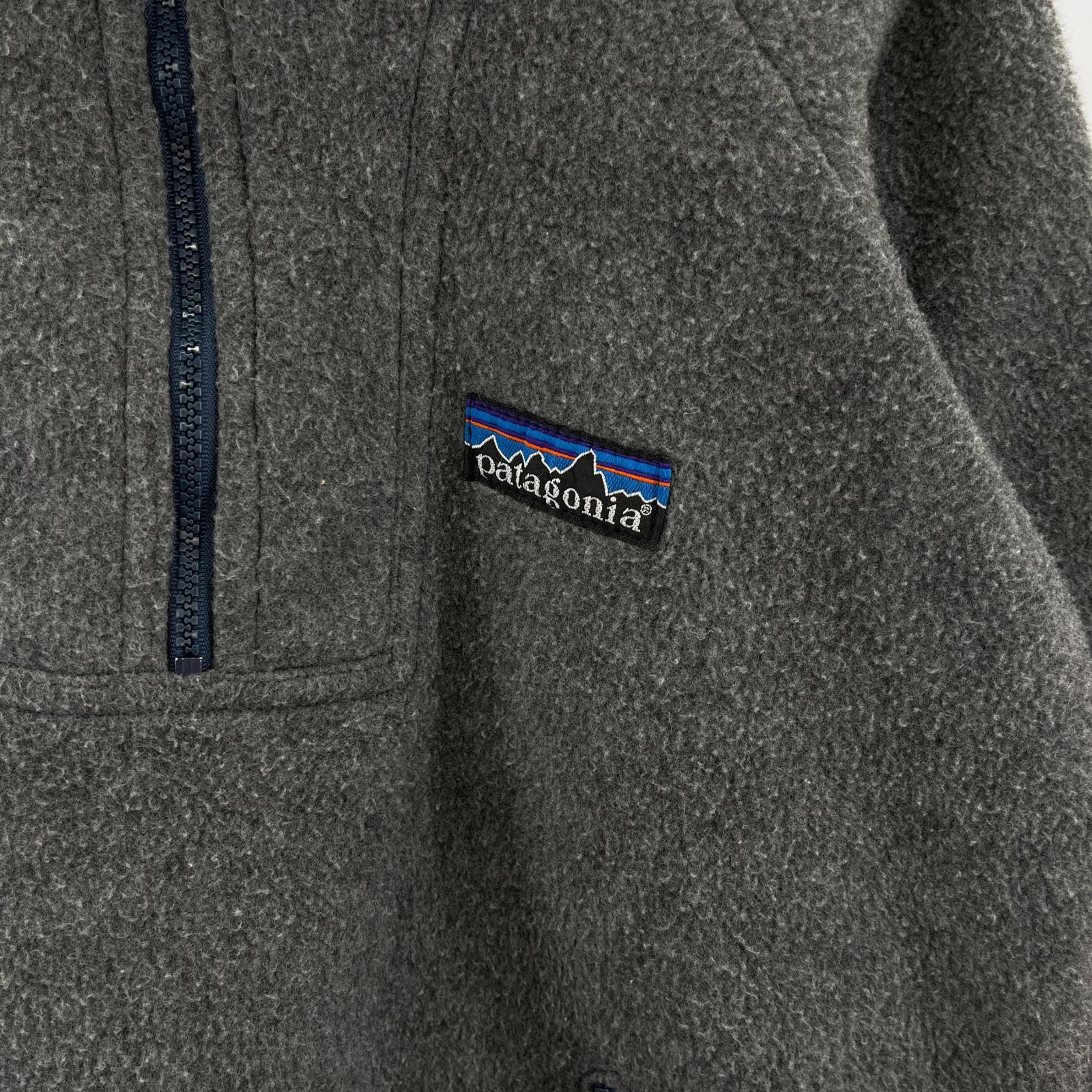 その他アウター デカタグ ハーフジップフリース 灰(M) M グレー