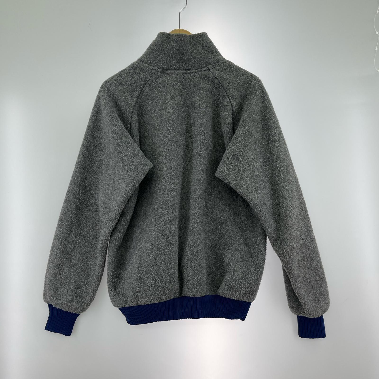 その他アウター デカタグ ハーフジップフリース 灰(M) M グレー