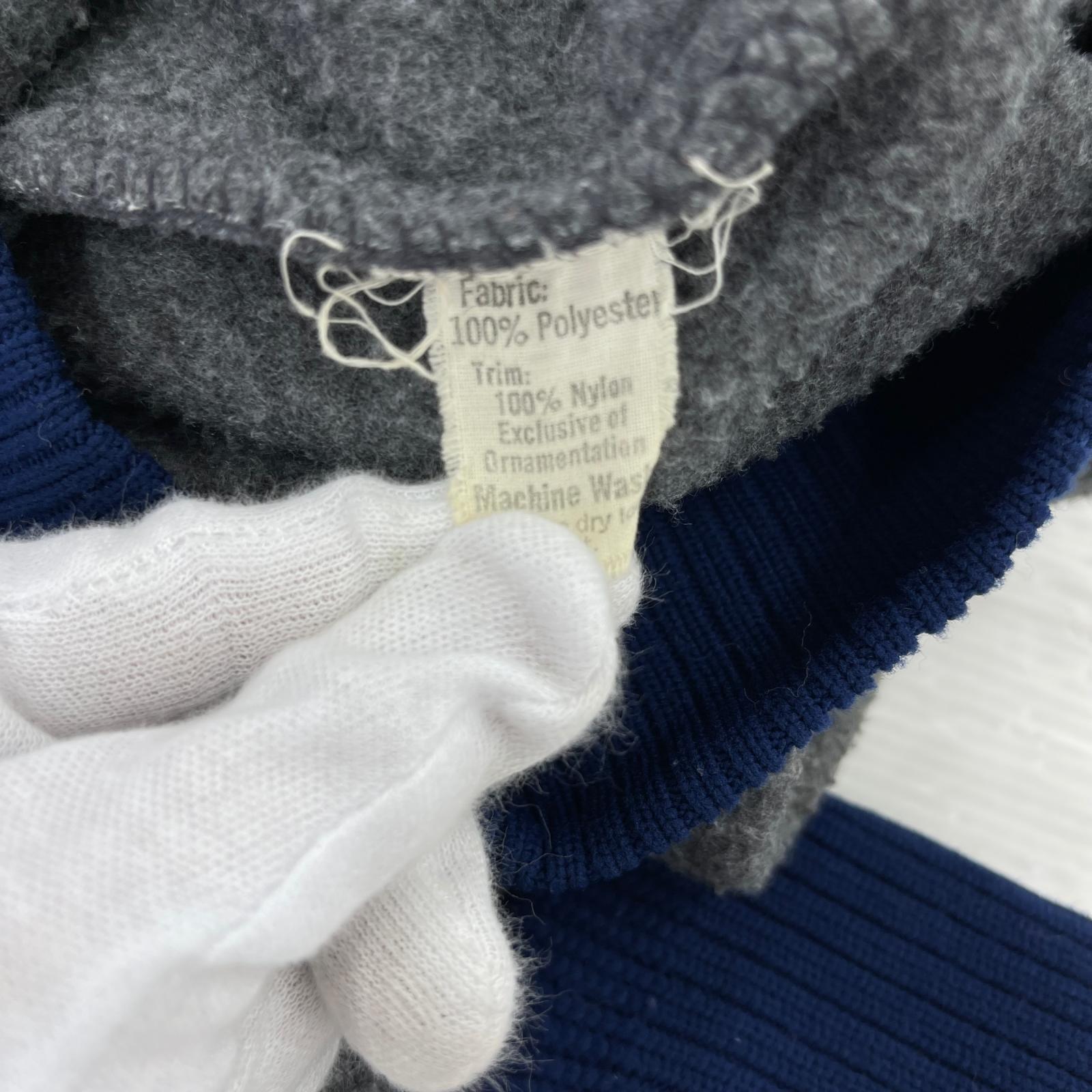 その他アウター デカタグ ハーフジップフリース 灰(M) M グレー