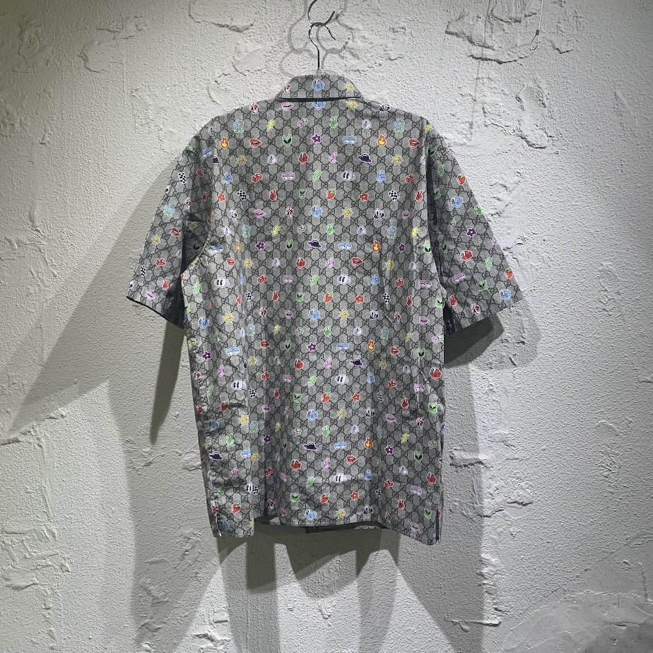 GUCCI × Hattie Stewart 24SS GG総柄半袖シャツ