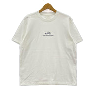 半袖Tシャツ ロゴプリント 白 XS SS ホワイト