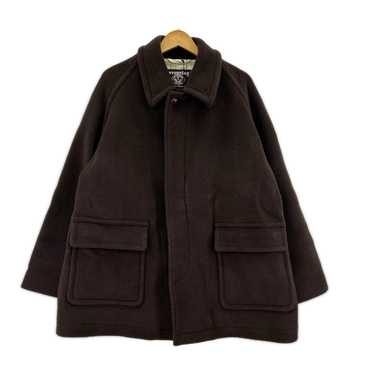 ジャケット INVERTERE インバーティア NEW CAR COAT (40) 40 ブラウン