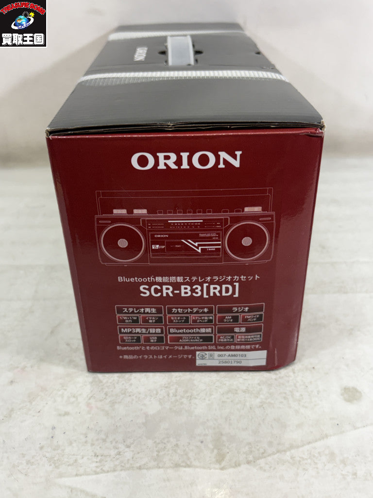 ORION Bluetooth機能搭載 ステレオラジカセ オーディオ機器