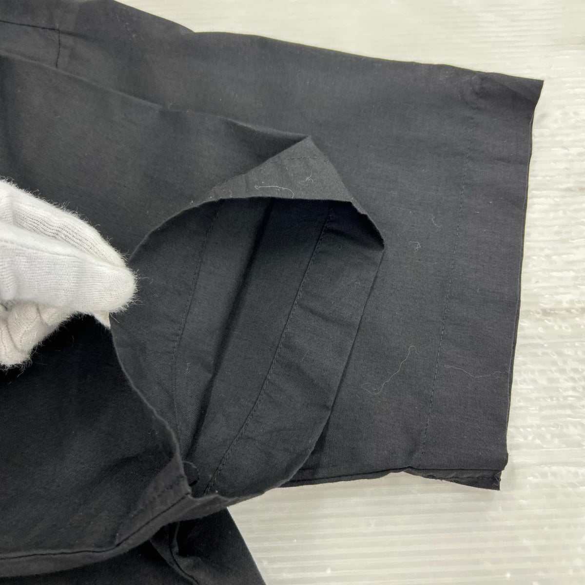 半袖シャツ guayabera キューバシャツ BLK ブラック