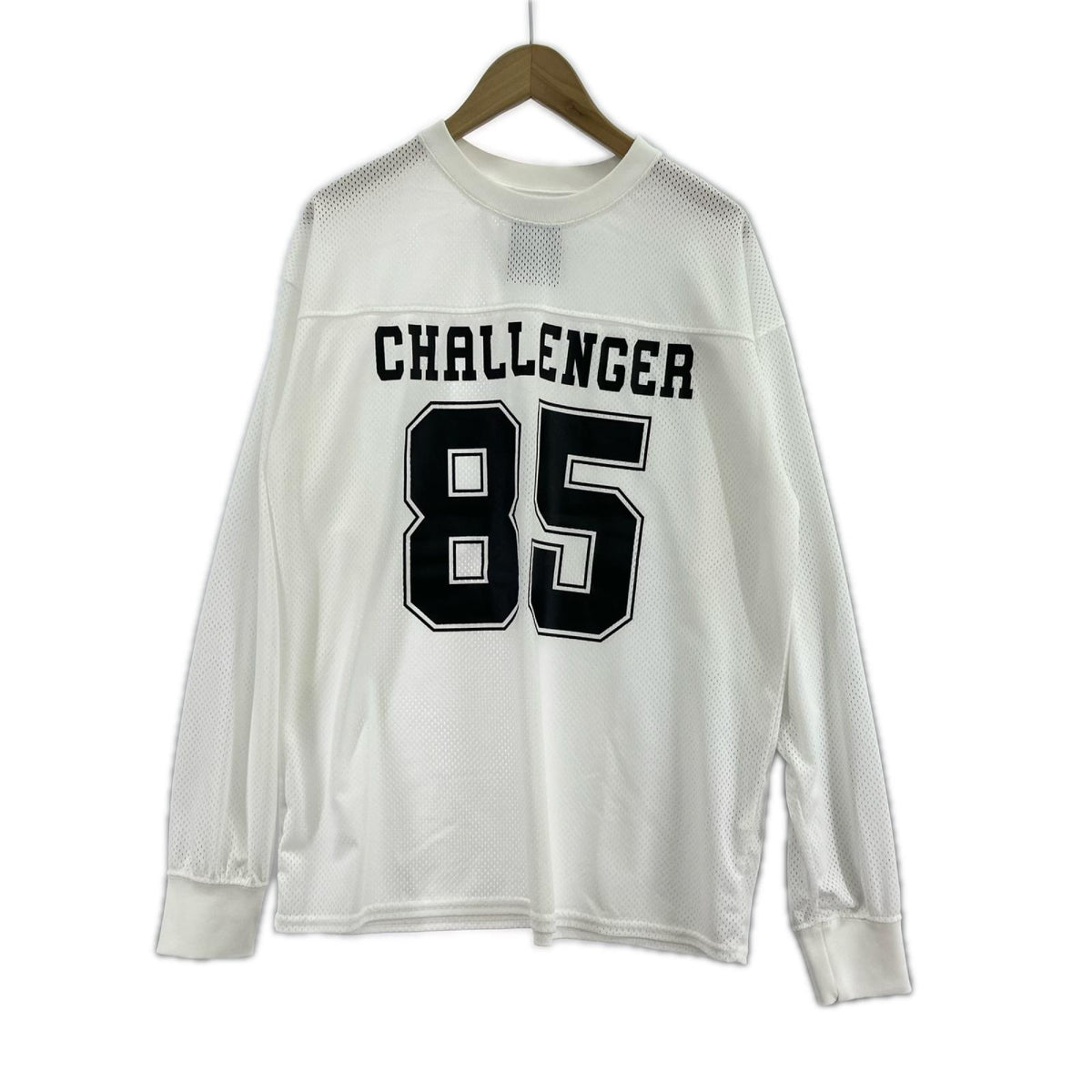 長袖Tシャツ NUMBERS DRY MESH M M ホワイト