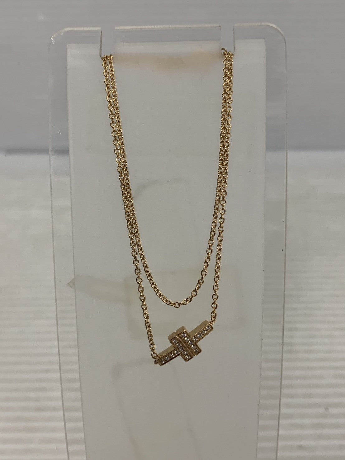Tiffany&Co./T TWO/二連ブレス/Au750