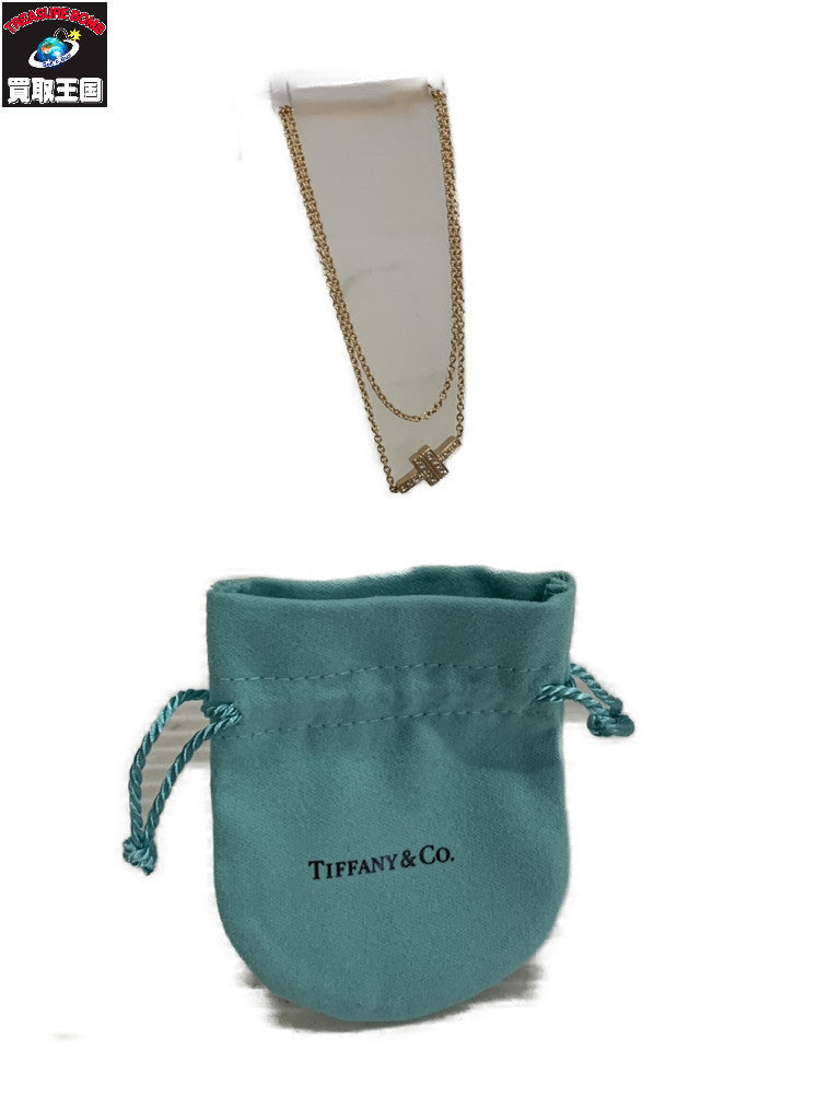 Tiffany&Co./T TWO/二連ブレス/Au750