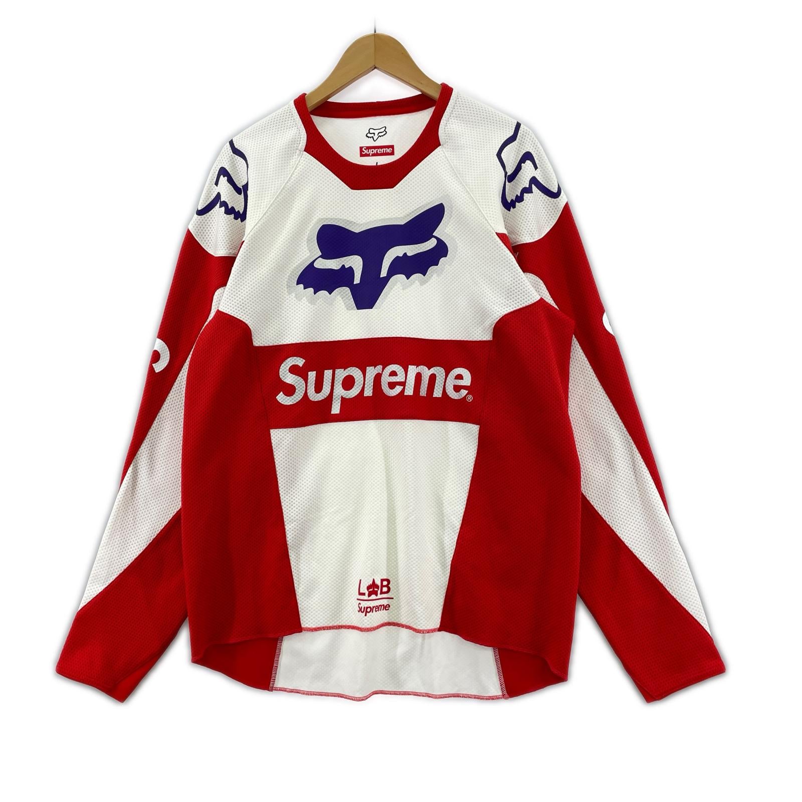 長袖Tシャツ ×Fox Racing 18SS Moto Jersey Top (L) L ホワイト