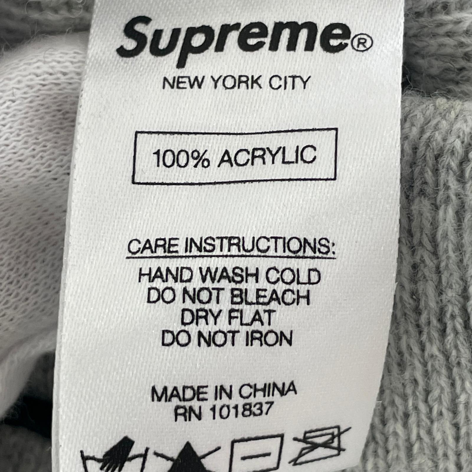 ニットキャップ 18AW Classic Script Beanie グレー グレー