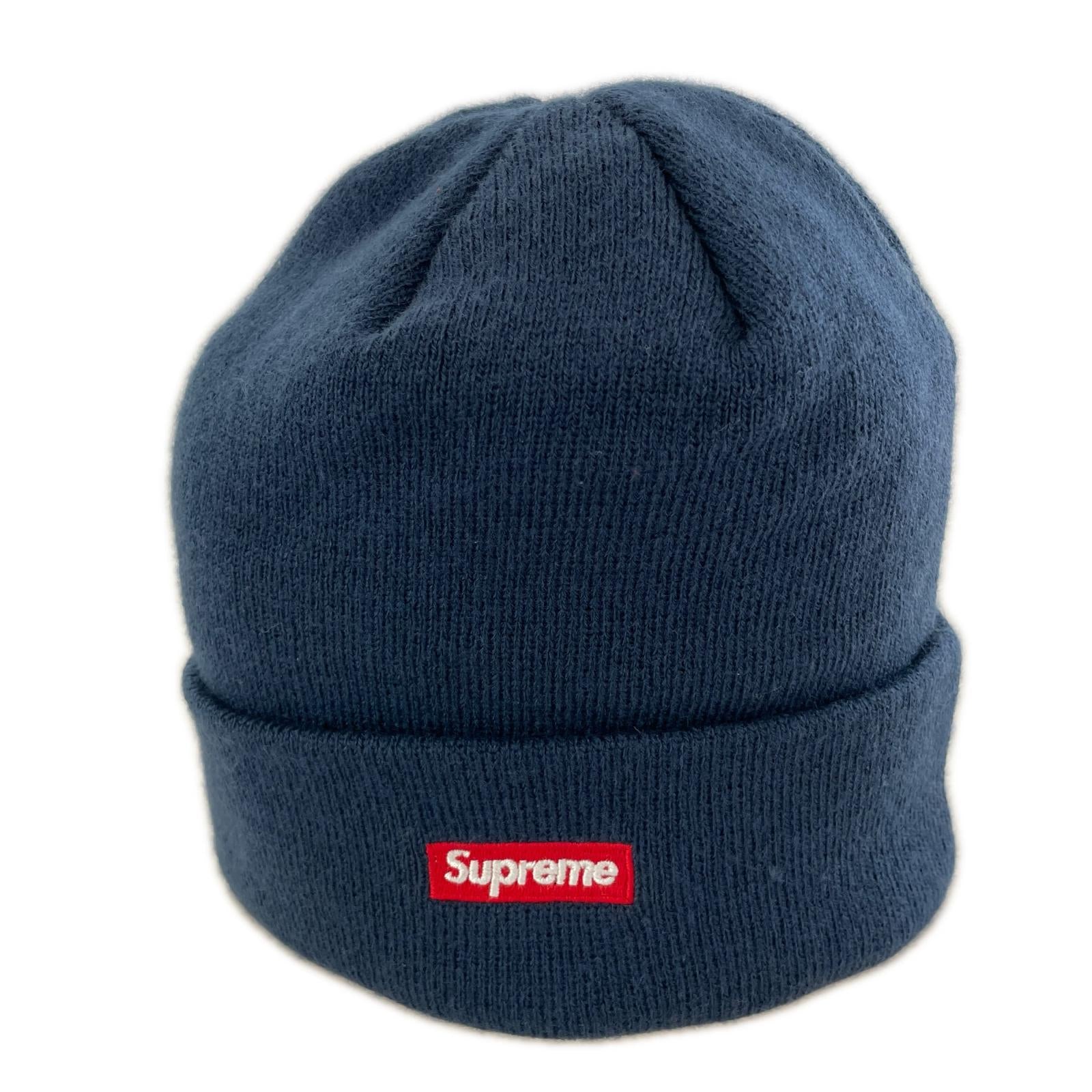 ニットキャップ S Logo Beanie 紺 ネイビー
