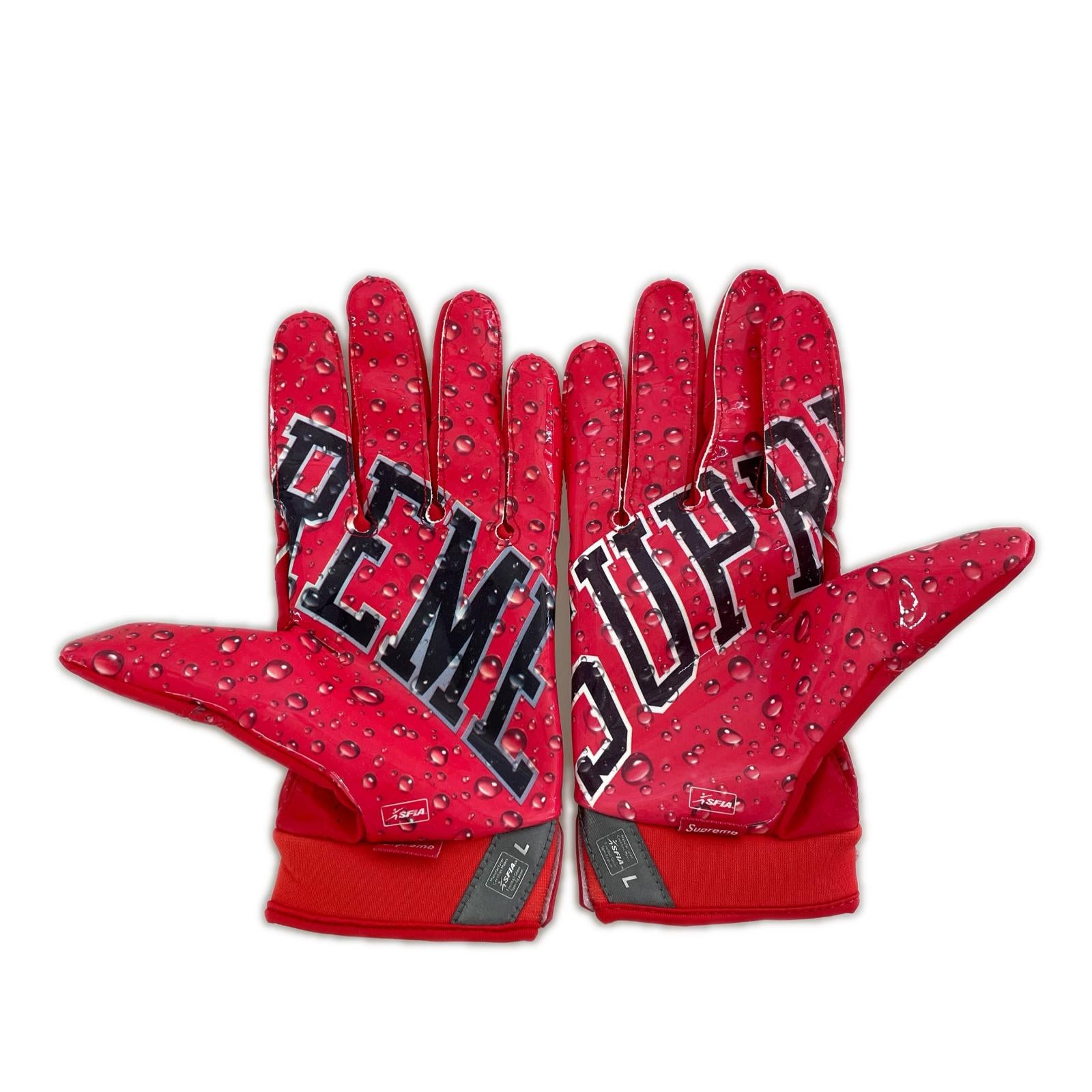 その他アクセサリー ×NIKE 18AW Vapor Jet 4.0 Football Gloves L レッド