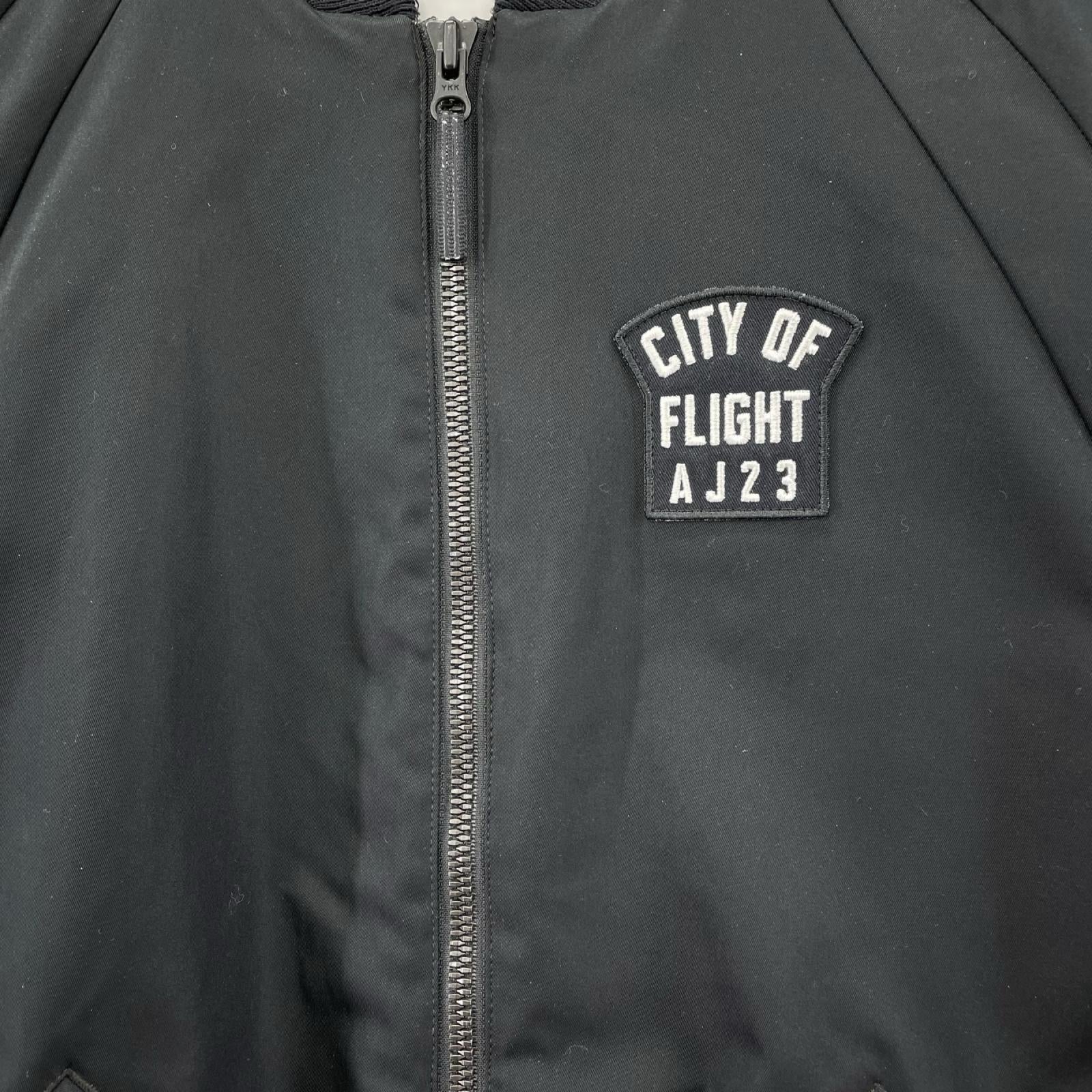 ジャケット WINGS COF MA-1 黒 (L) L ブラック