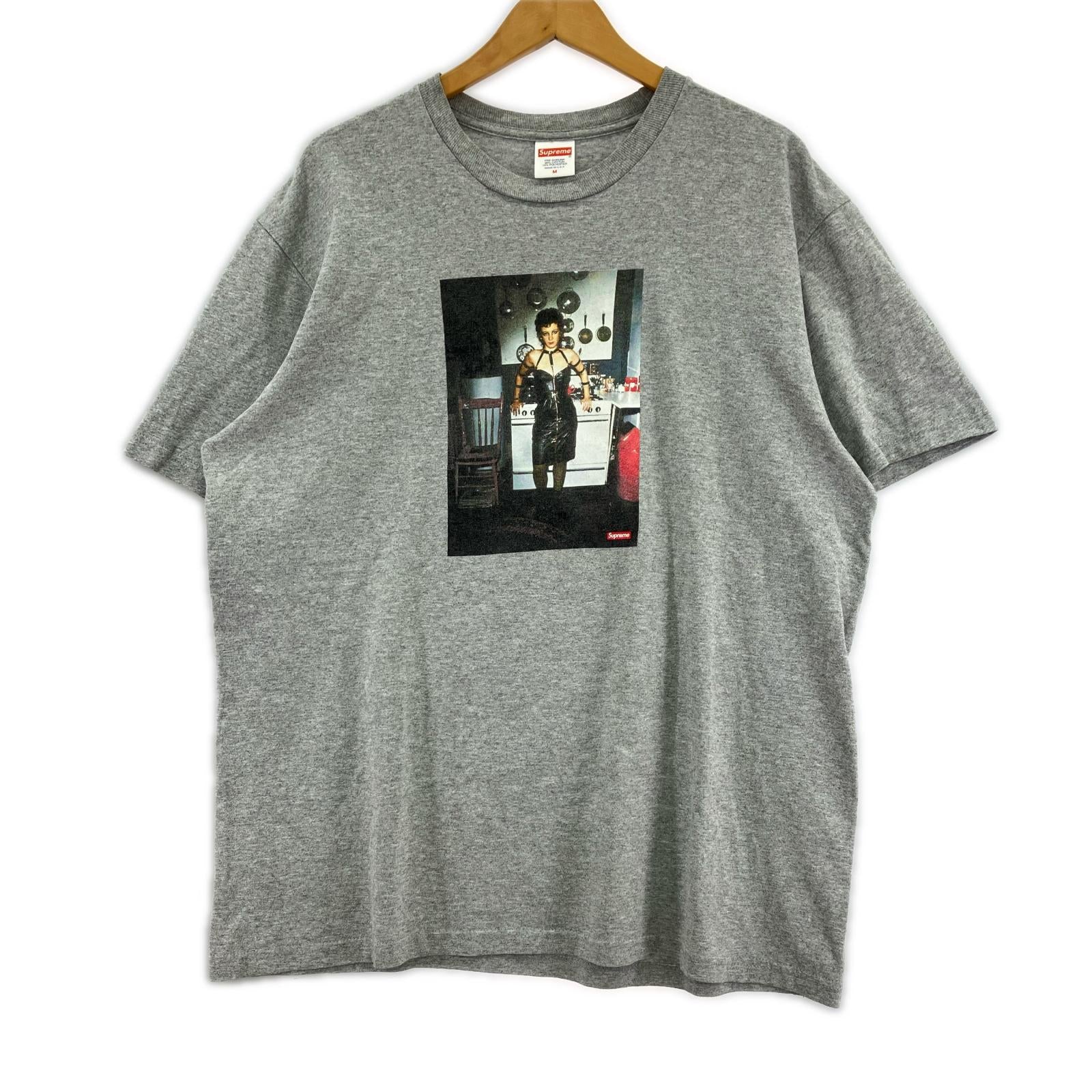 半袖Tシャツ '18ss Nan Goldin as a Dominatrix Tee M グレー
