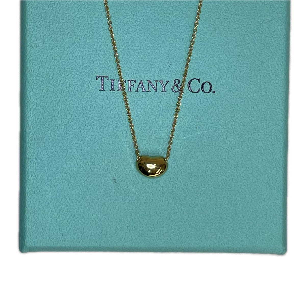 Tiffany&Co/ビーンネックレス/AU750/3.6g
