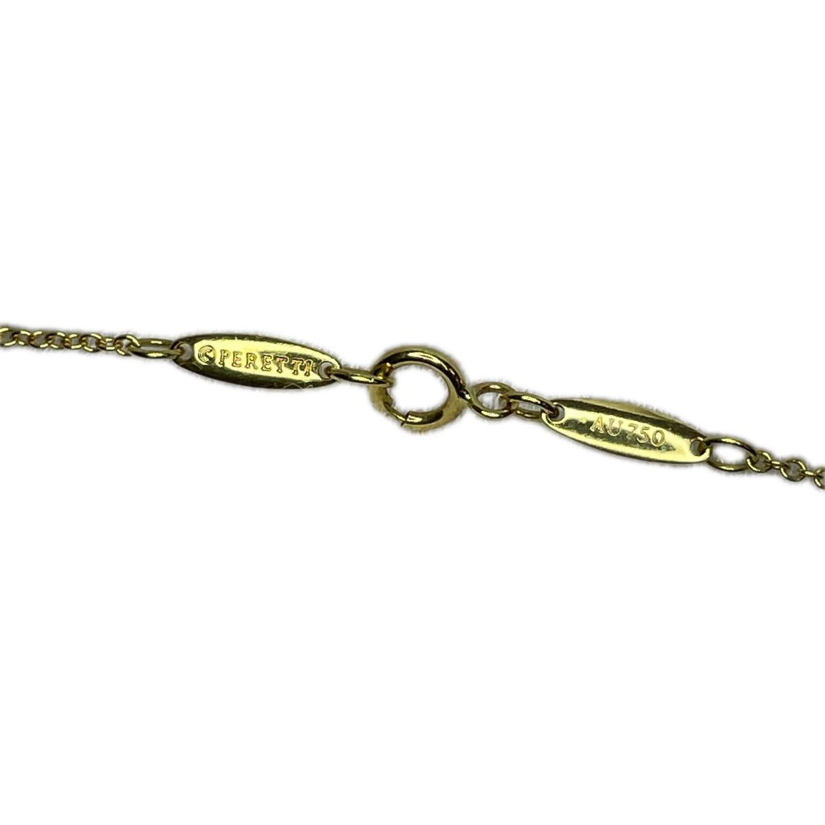 Tiffany&Co/ビーンネックレス/AU750/3.6g