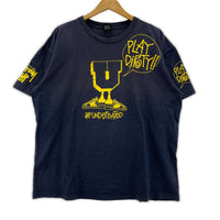 半袖Tシャツ UNDEFEATED/紺 L ネイビー