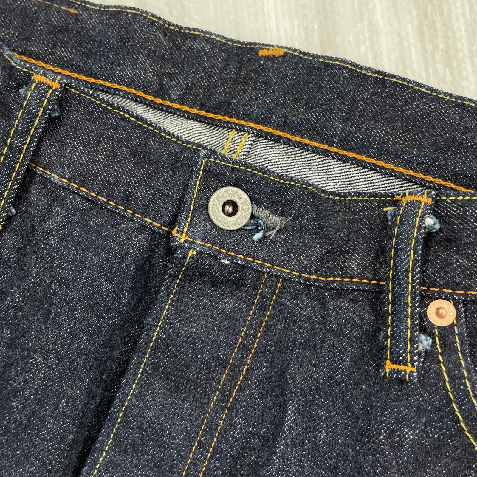 デニムパンツ EIGHT-G LOT.605 セルビッチ 34 ネイビー