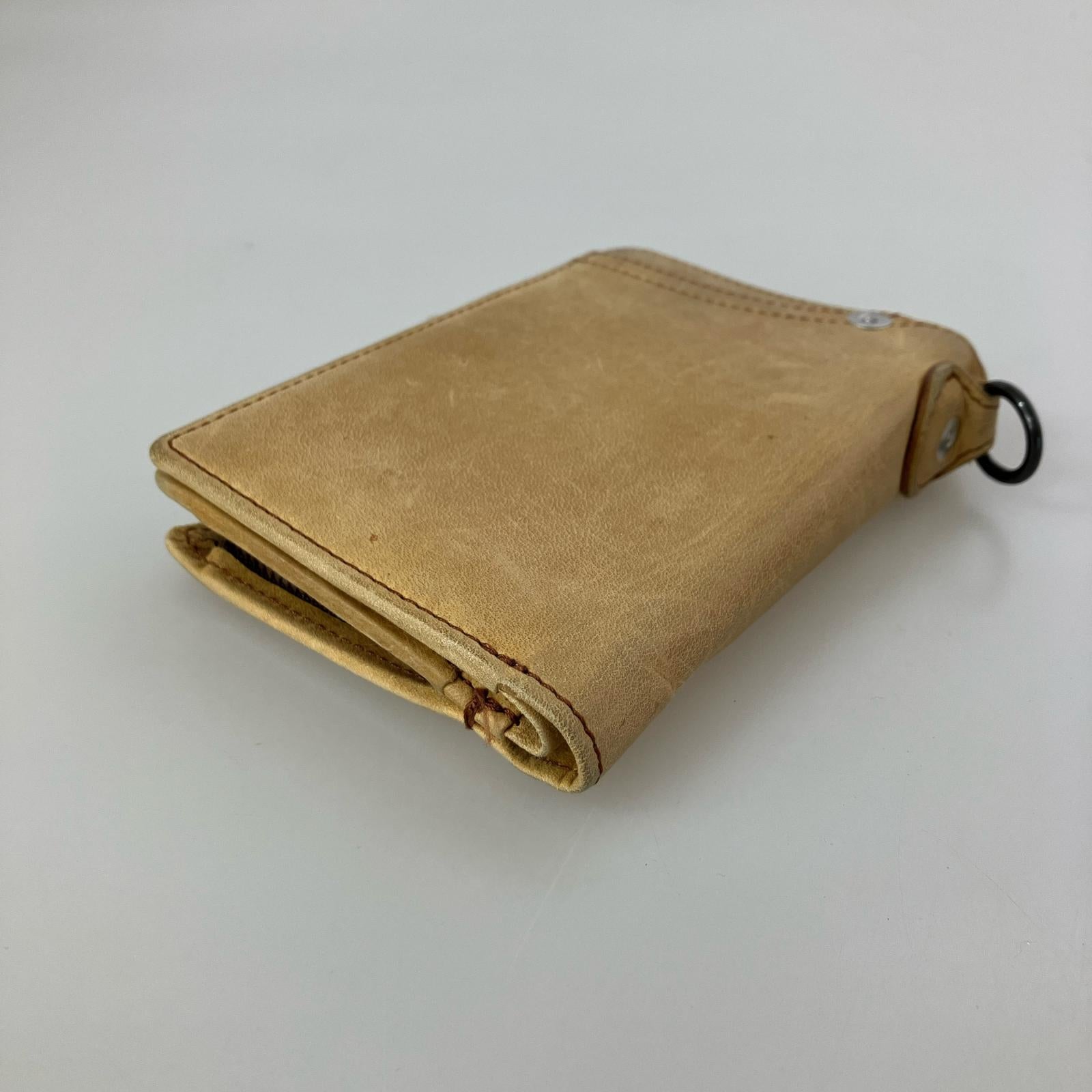 コンパクトウォレット レザーコンパクトウォレット 茶 ブラウン