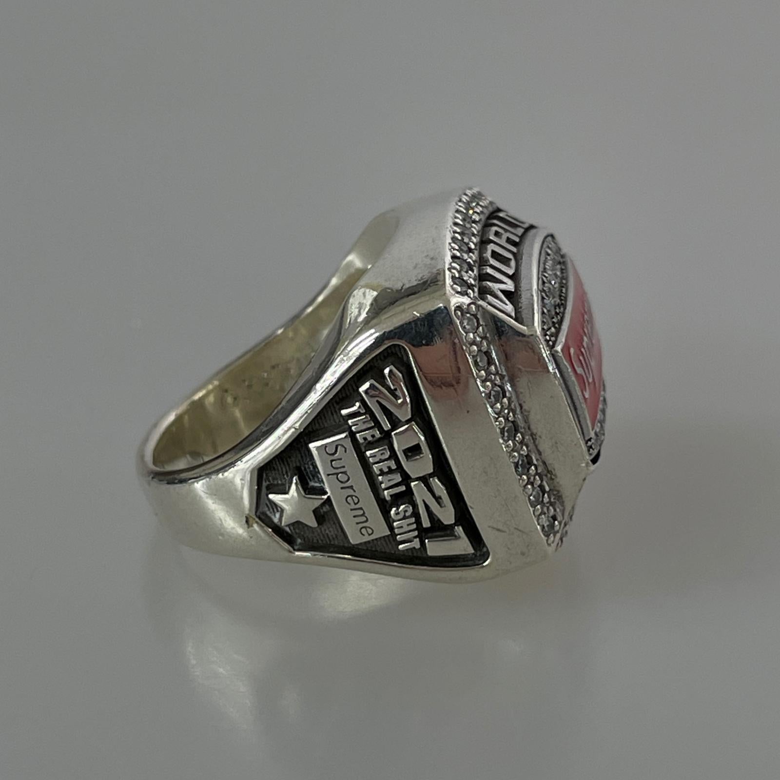 リング・指輪 Supreme 21SS Jostens World Famous Champion Ring シルバー