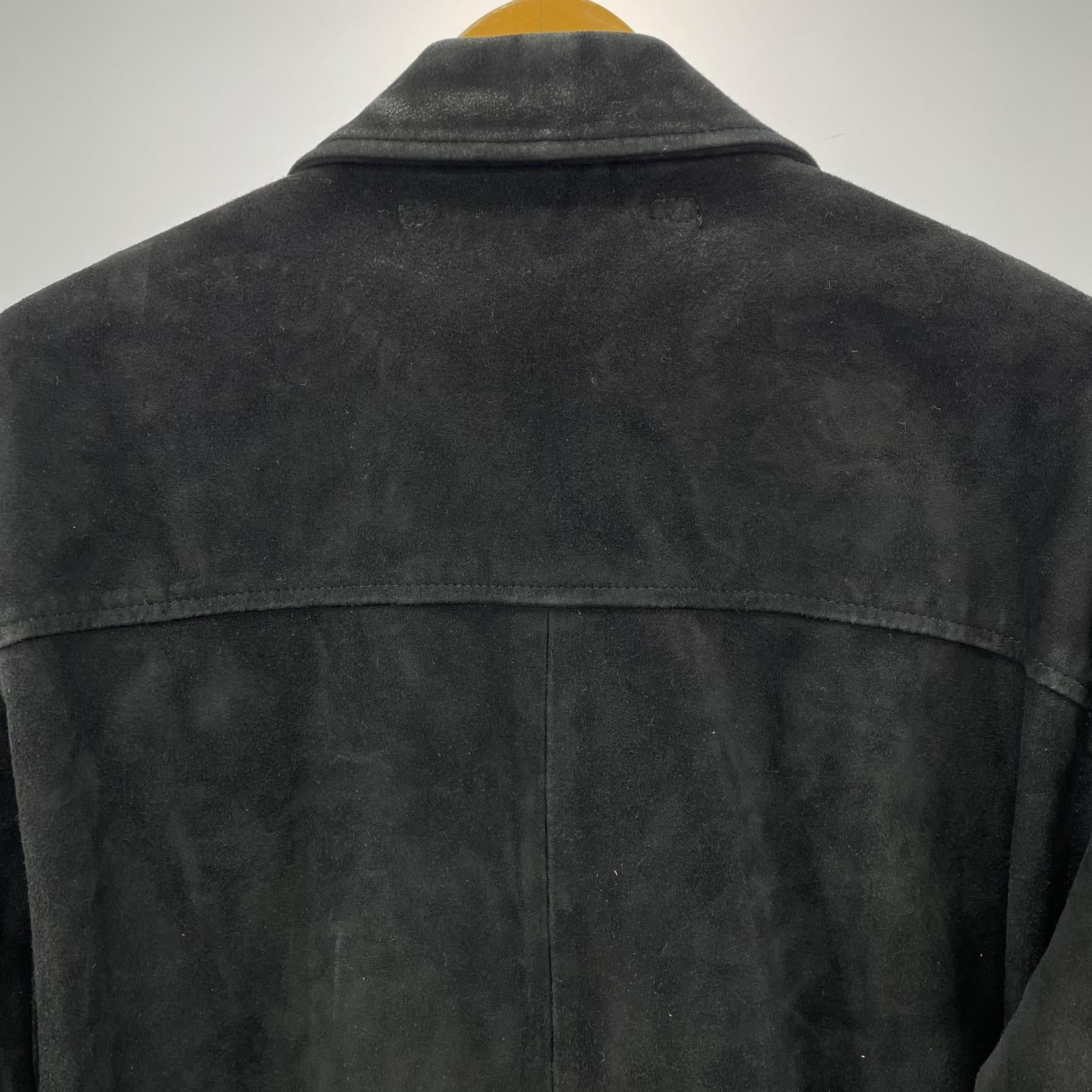 ジャケット GOAT SUEDE JUNGLE FATIGUE JACKET 黒 L ブラック