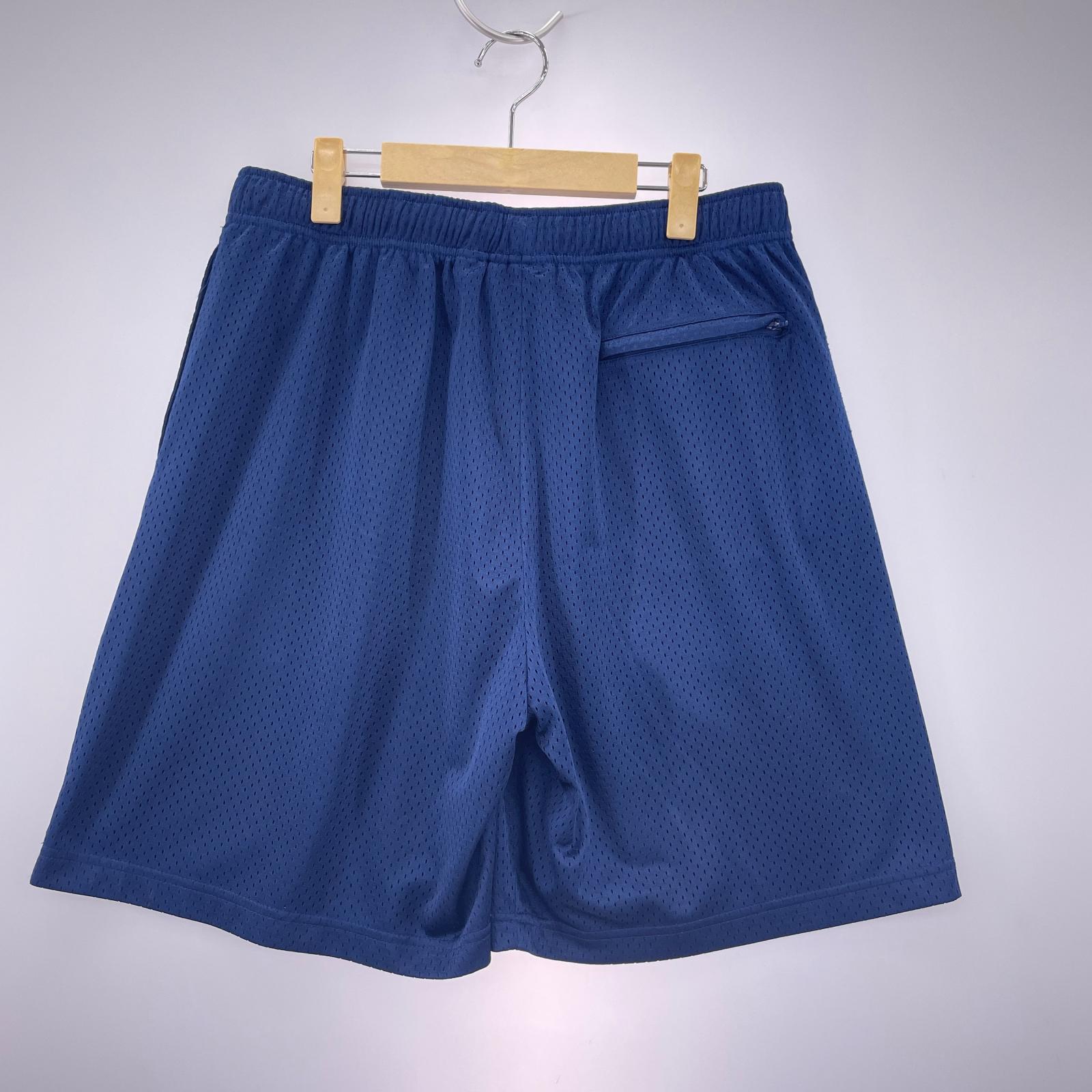 ショートパンツ メッシュ ブルー (S) S ブルー