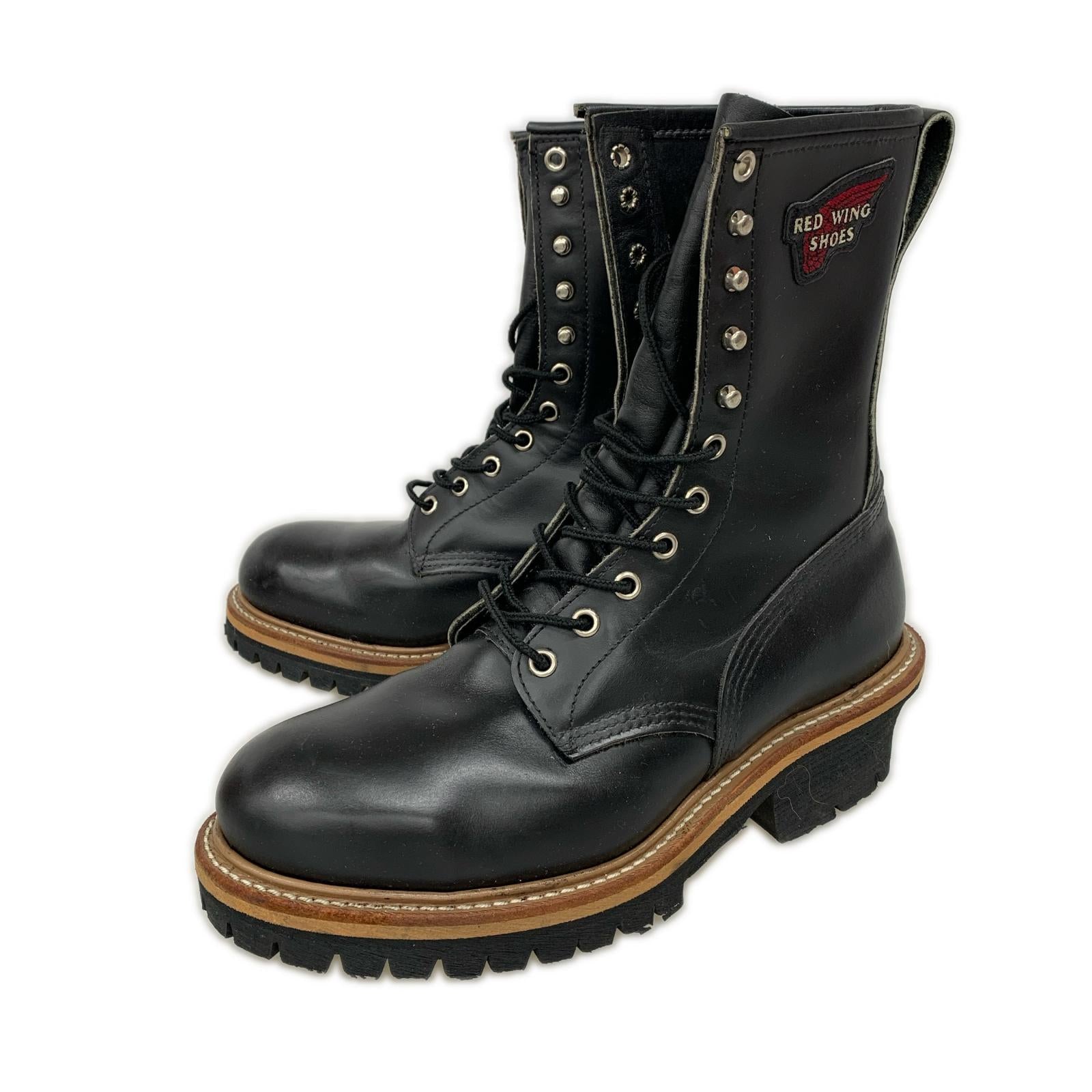 ブーツ RED WING Y’s for men/PT99/ロガーブーツ/9D ブラック