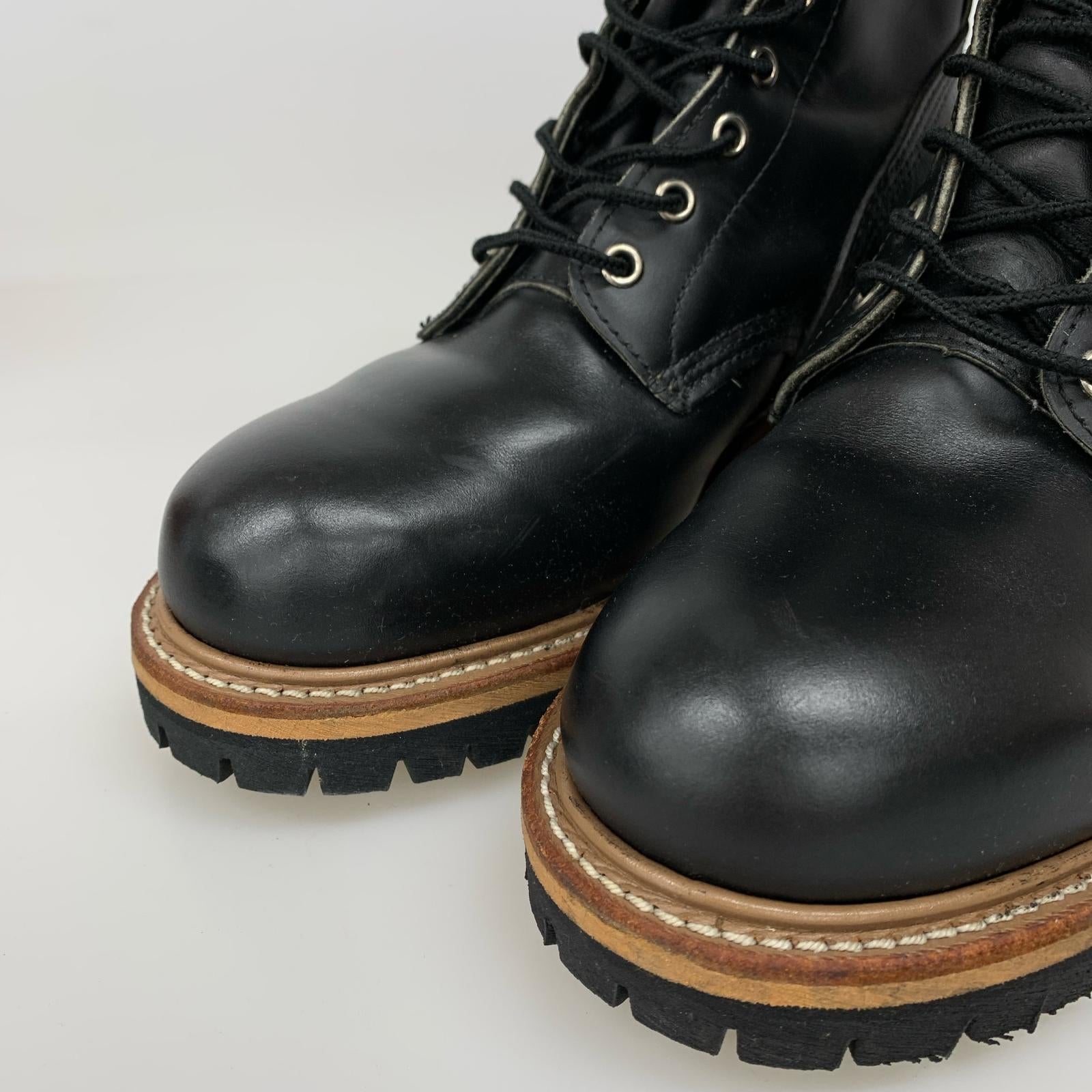 ブーツ RED WING Y’s for men/PT99/ロガーブーツ/9D ブラック