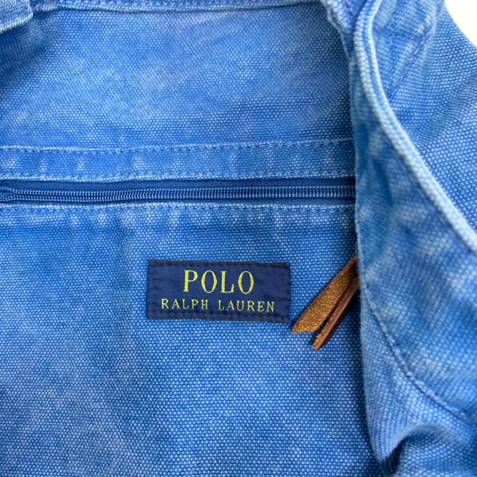 その他バッグ POLO COUNTRY/キャンバストートバッグ ブルー