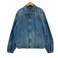 ジャケット Bayport インディゴダイドデニムジャケット (L) L