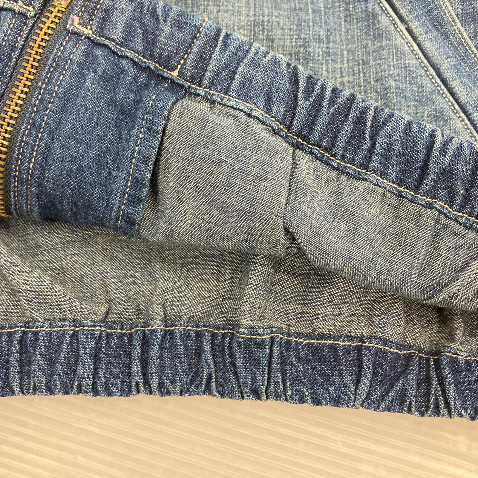 ジャケット Bayport インディゴダイドデニムジャケット (L) L