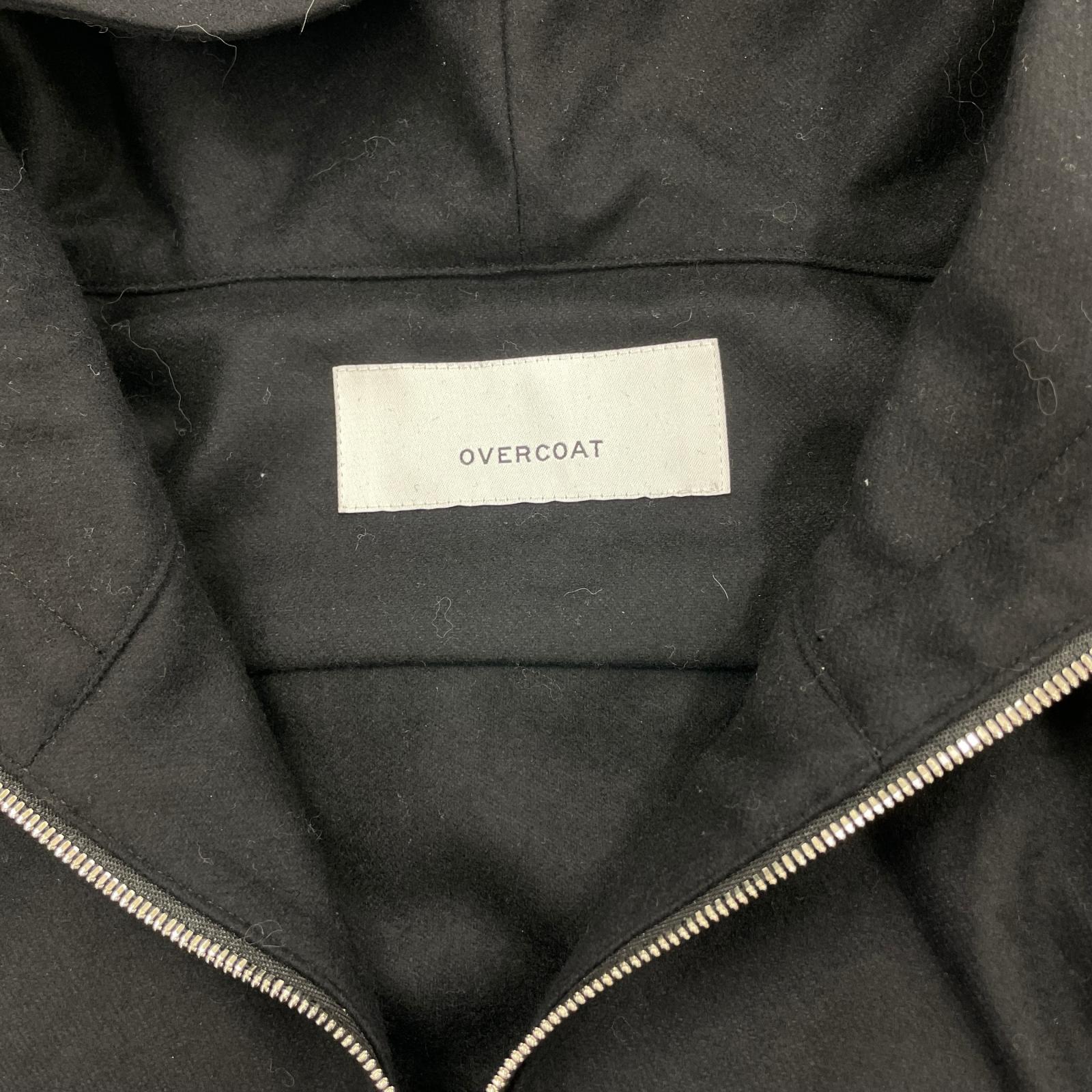 ジャケット 26SS ZIP-UP HOODIE IN WOOL FLANNEL (M) ブラック