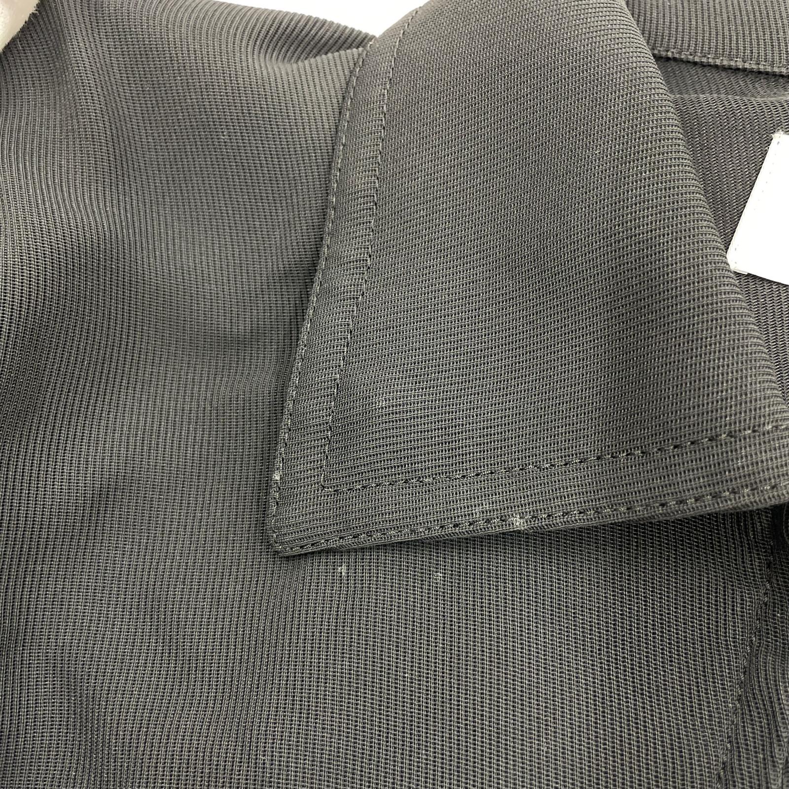 ジャケット 25SS ZIP-UP BLOUSON IN RAYON TRICOTINE ブラック