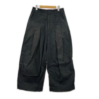パンツ SHINYA KOZUKA/BAGGY PANTS/黒 ブラック