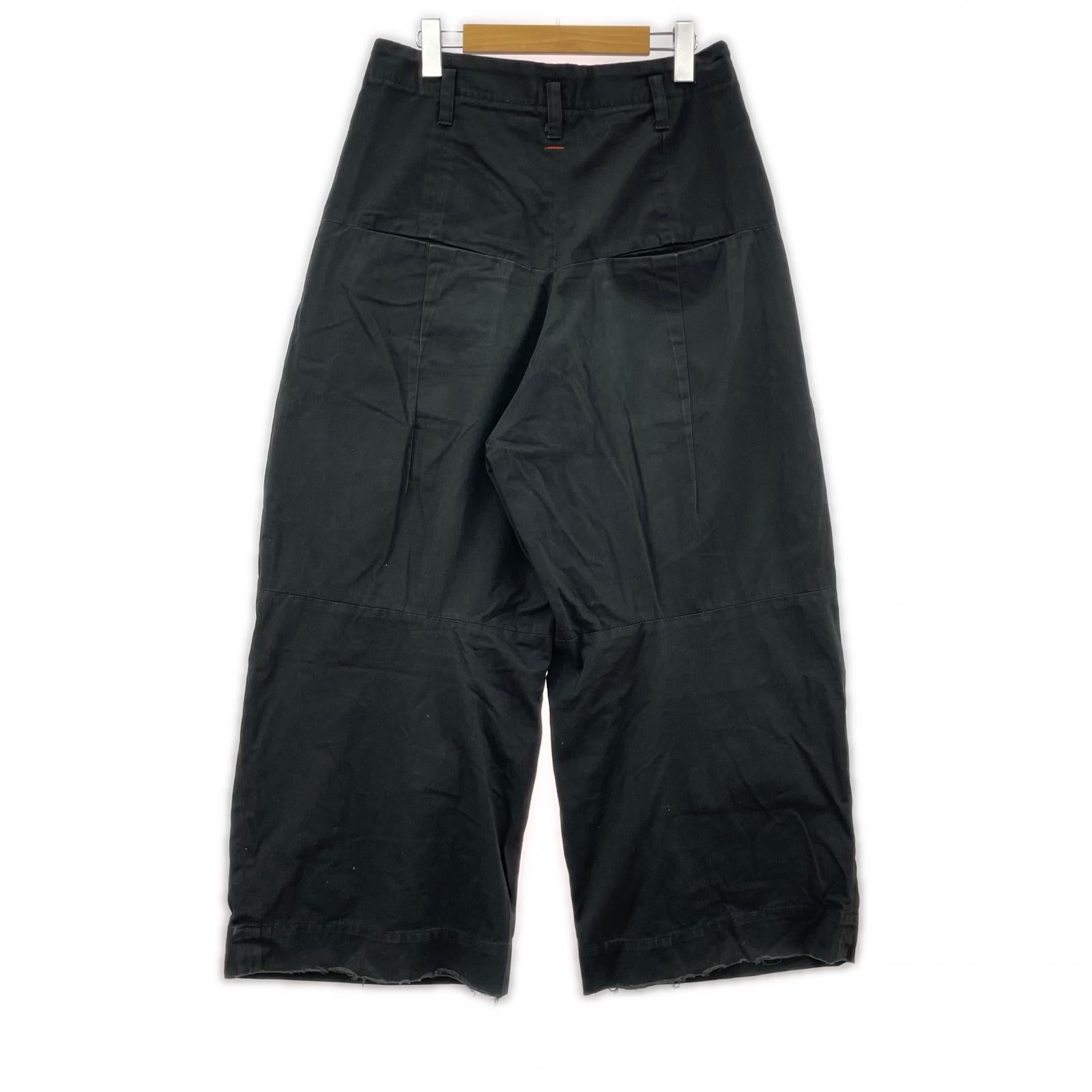パンツ SHINYA KOZUKA/BAGGY PANTS/黒 ブラック