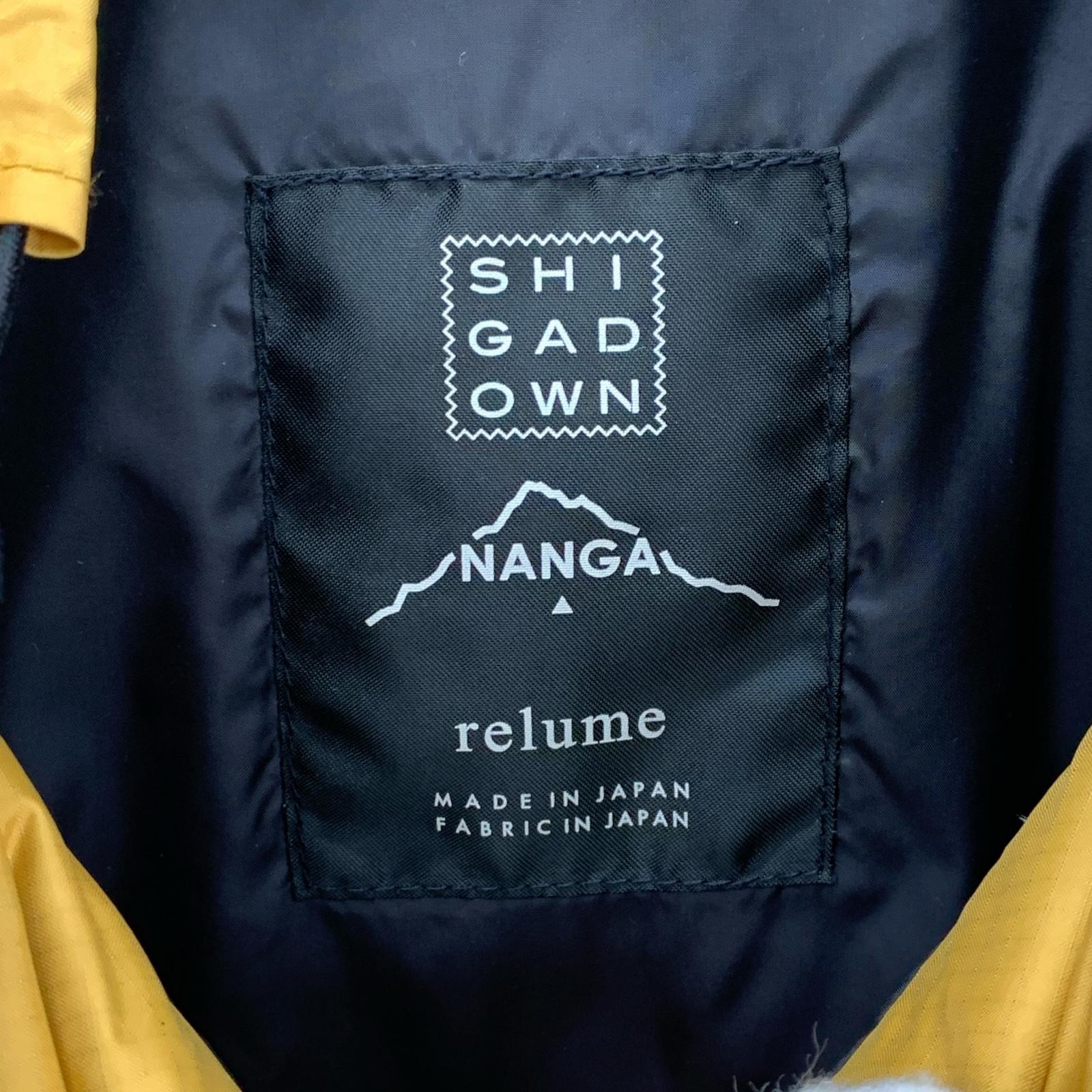 ダウンジャケット relume別注 SHIGA DOWN Jacket L L