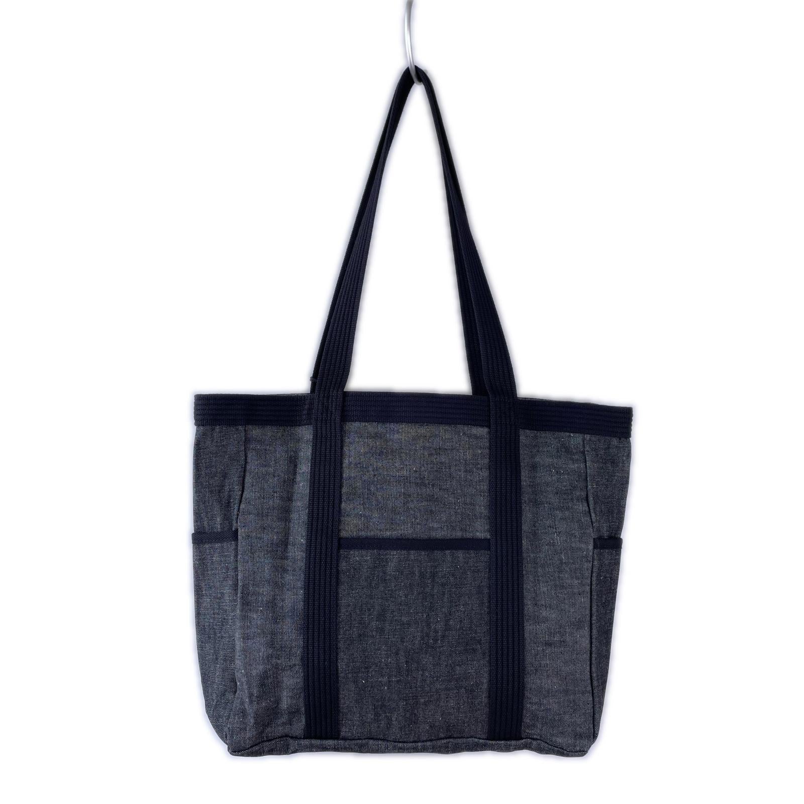 その他バッグ DENIM TOTE BAG-M ブラック