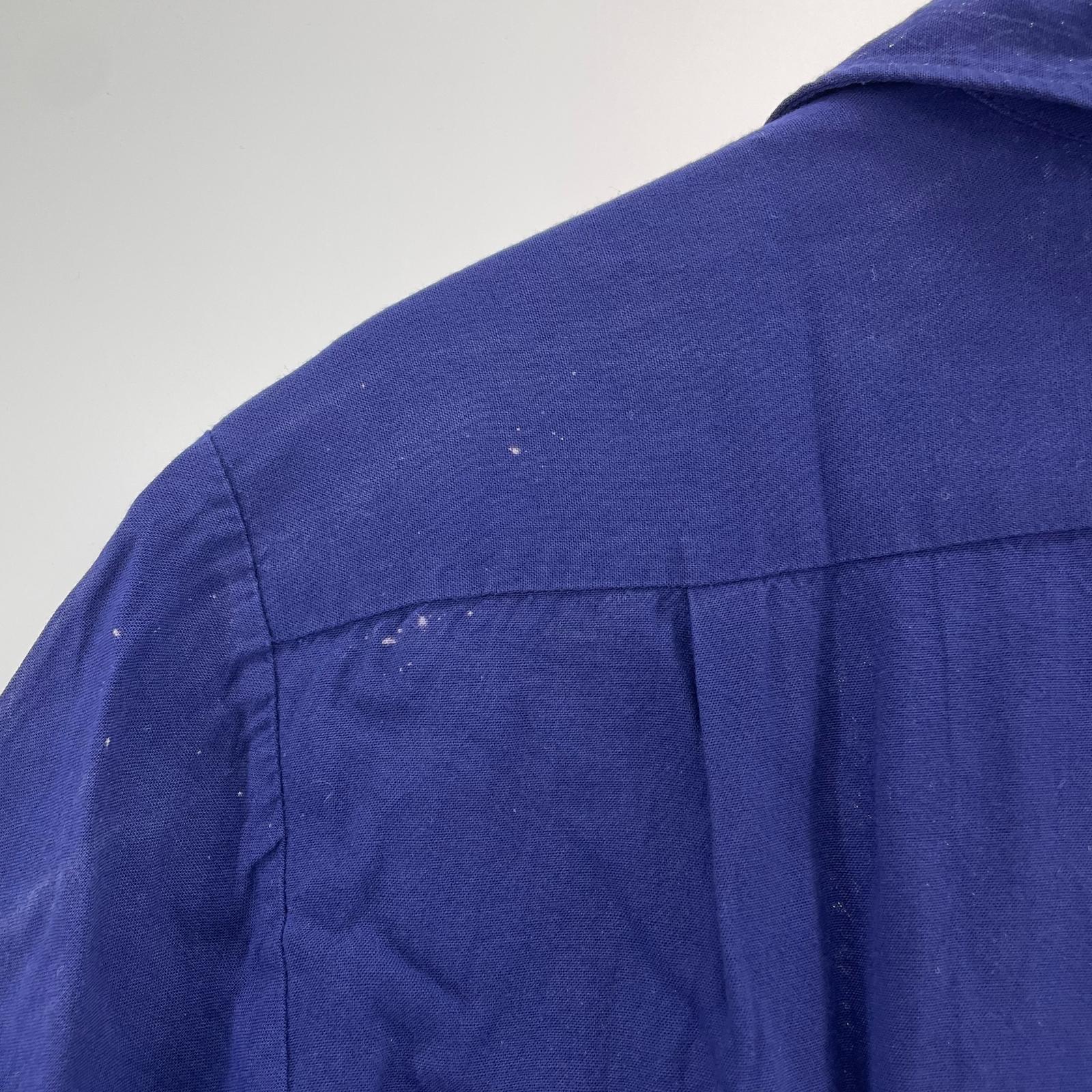 半袖シャツ Henry amber 半袖 ボーリングシャツ ネイビー M M ネイビー