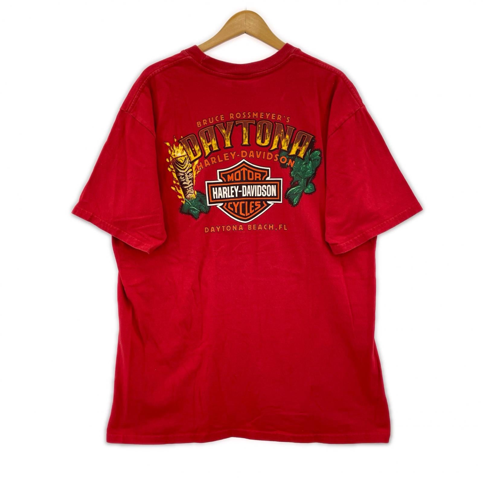 半袖Tシャツ USA製/DAYTONE/両面/赤 レッド