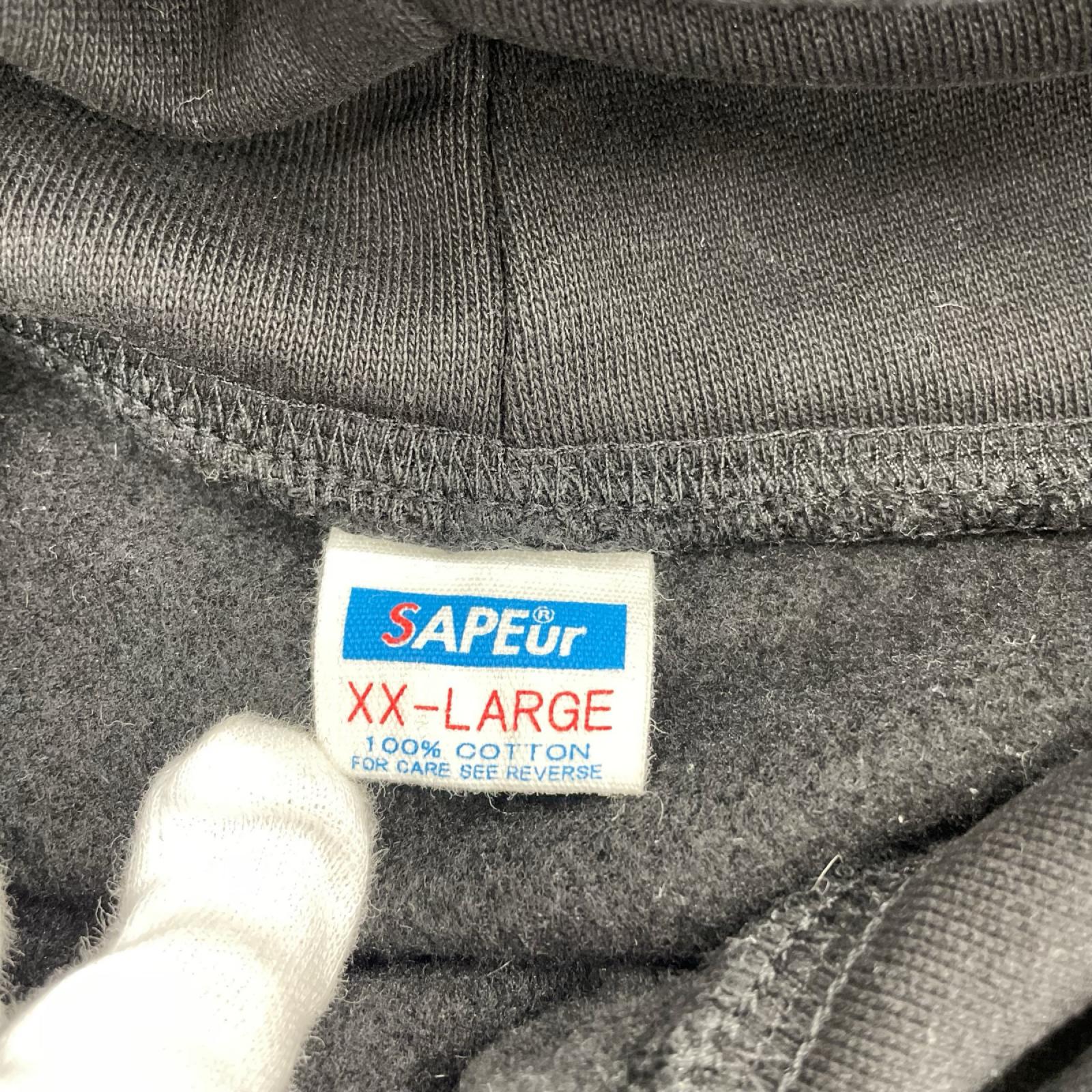 パーカー SPOWT Hoodie 黒 XXL ブラック